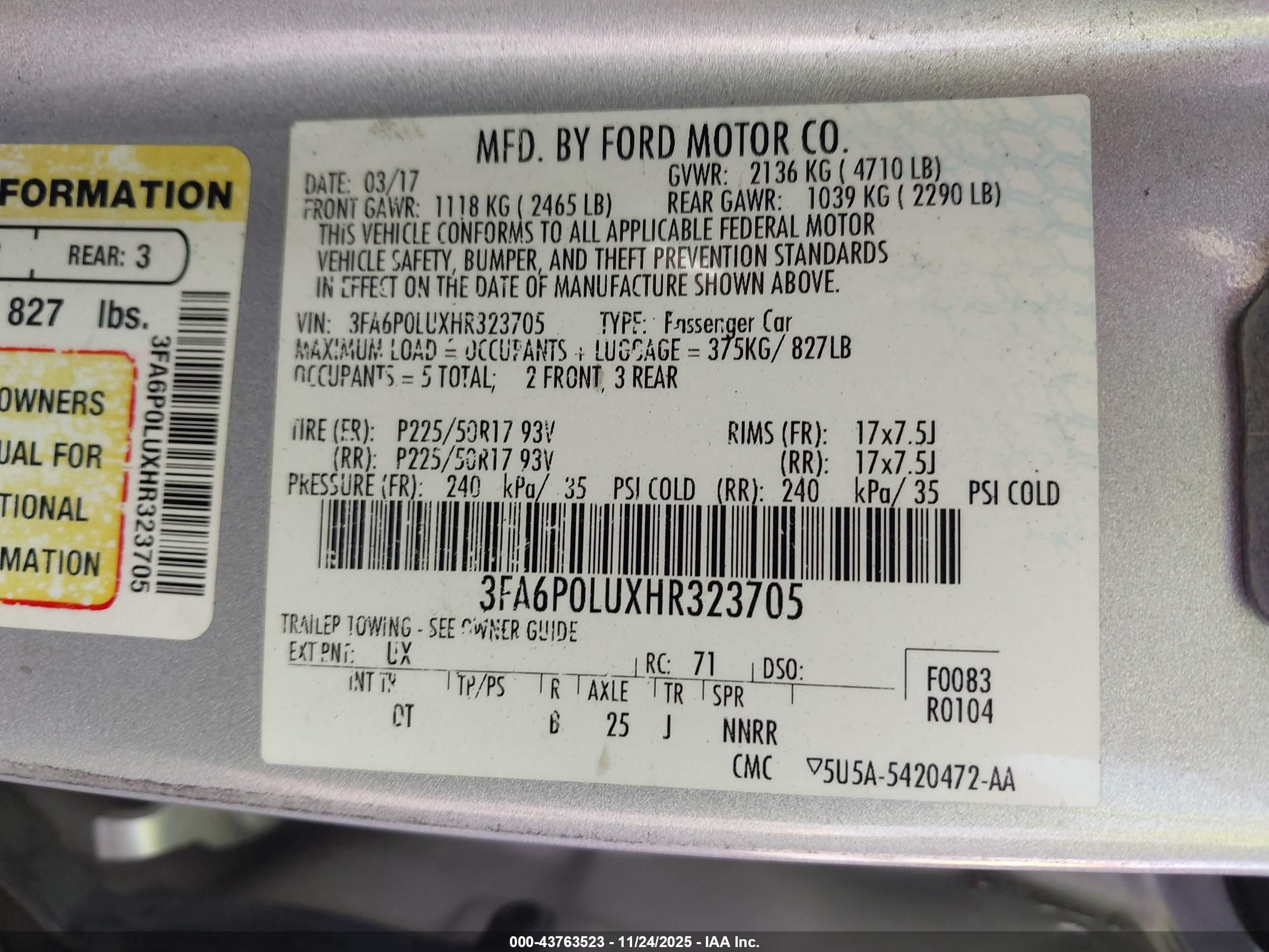 FORD FUSION image 9