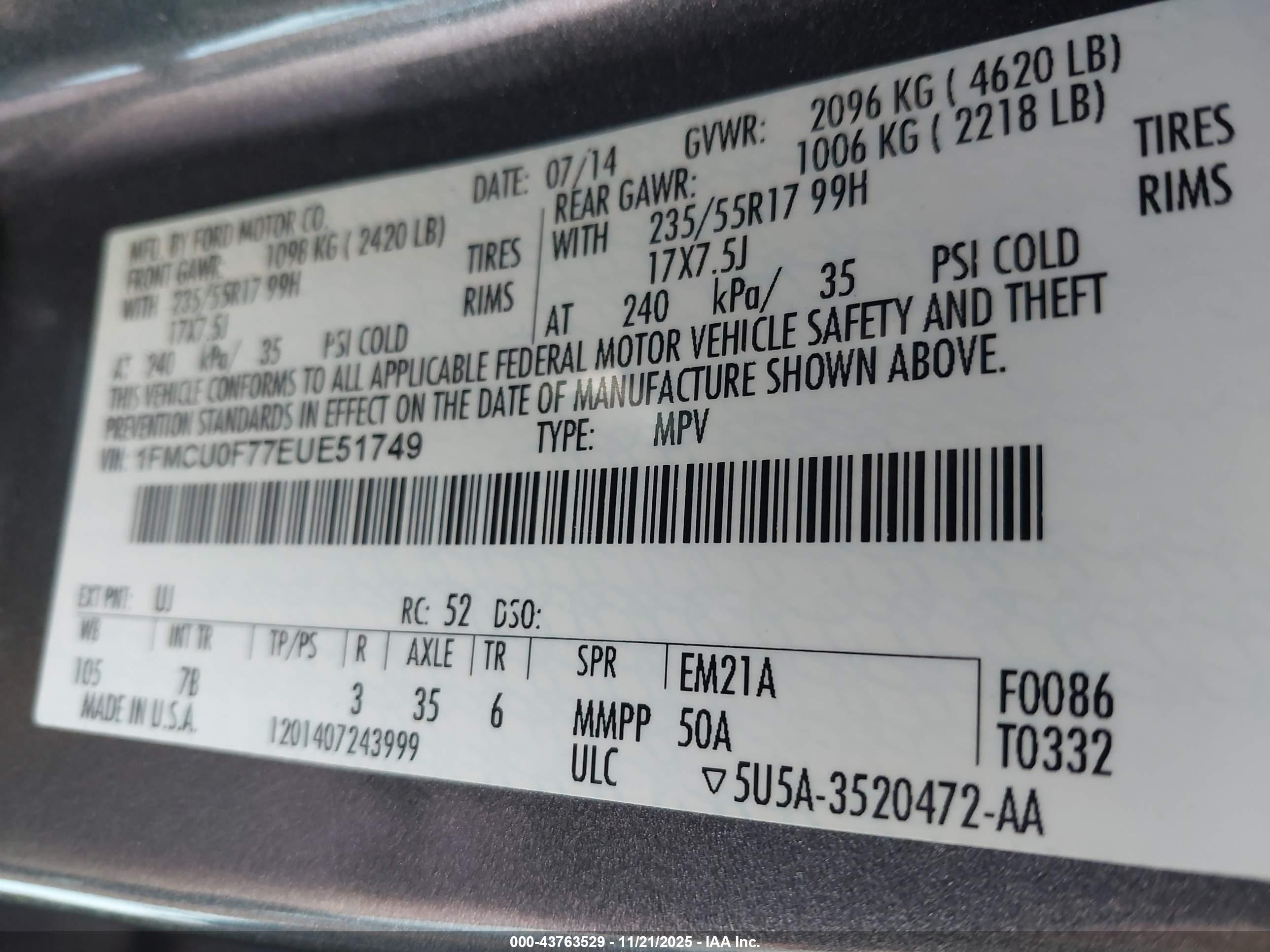 FORD ESCAPE image 9