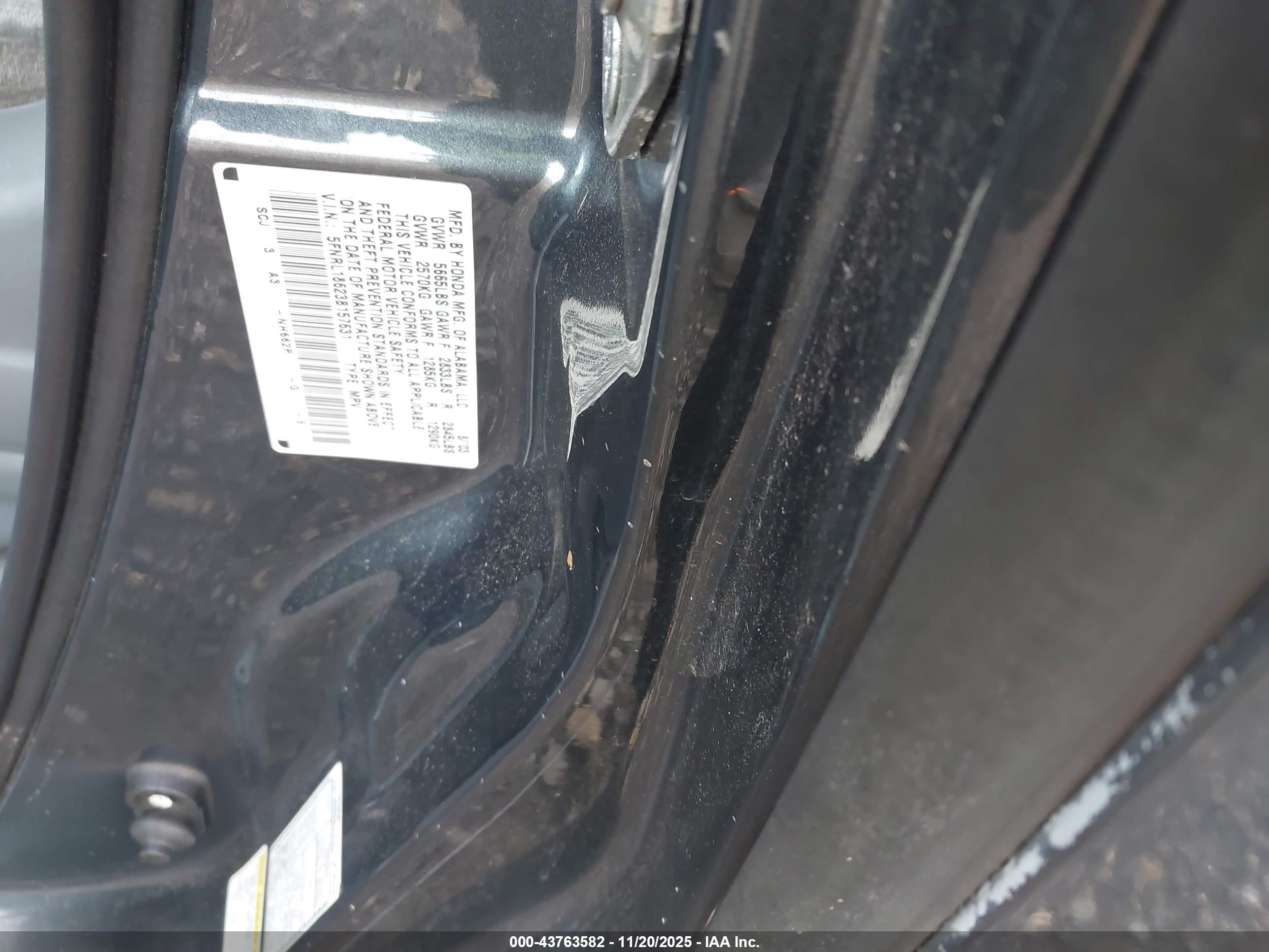 HONDA ODYSSEY image 9