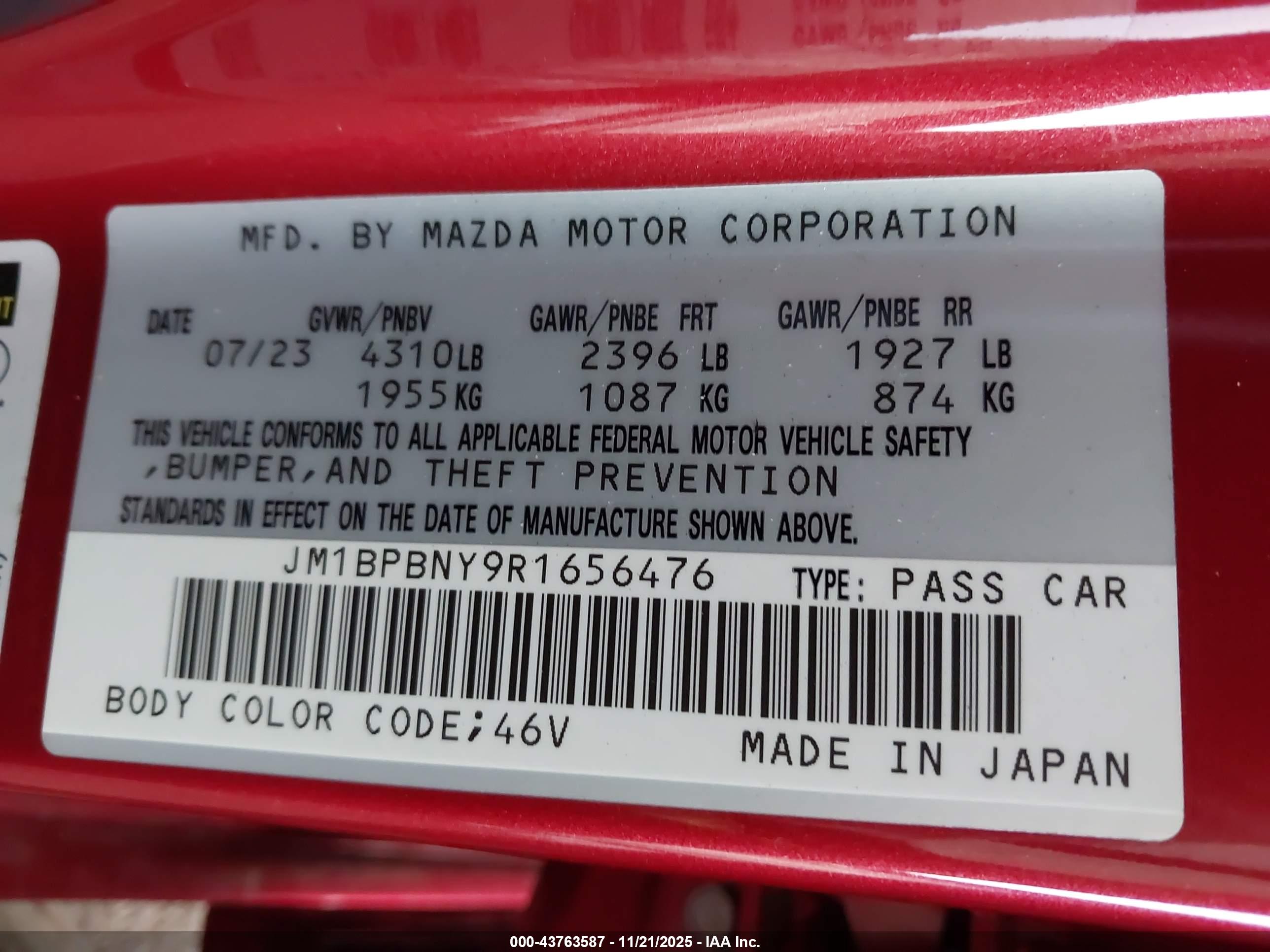 MAZDA MAZDA3 image 9