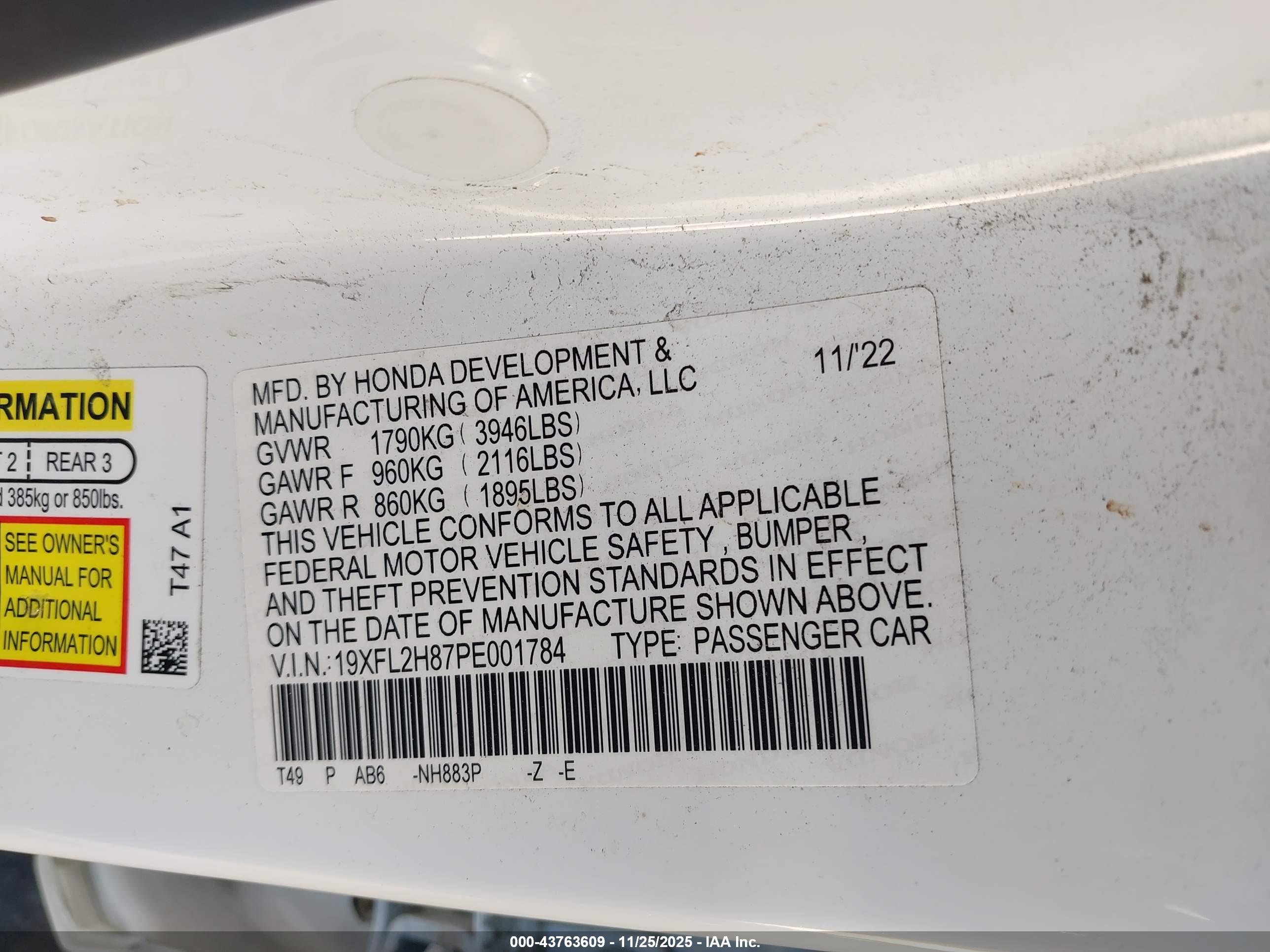 HONDA CIVIC image 9