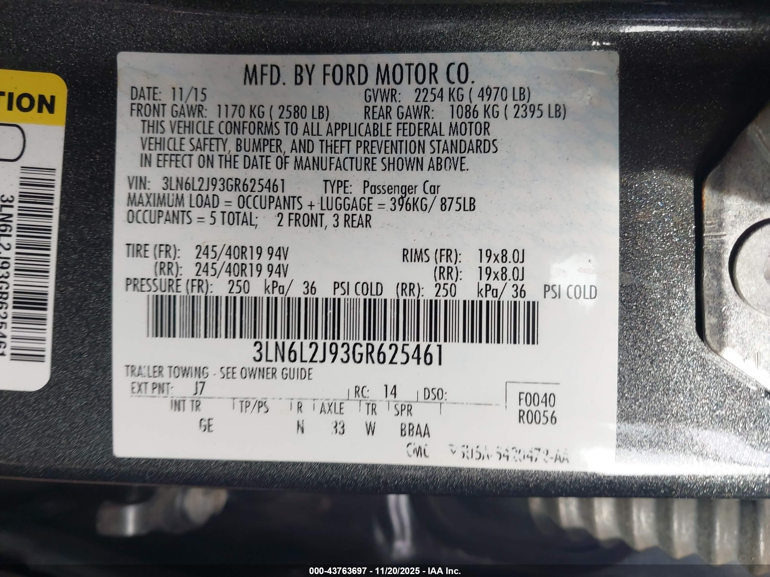 LINCOLN MKZ image 9