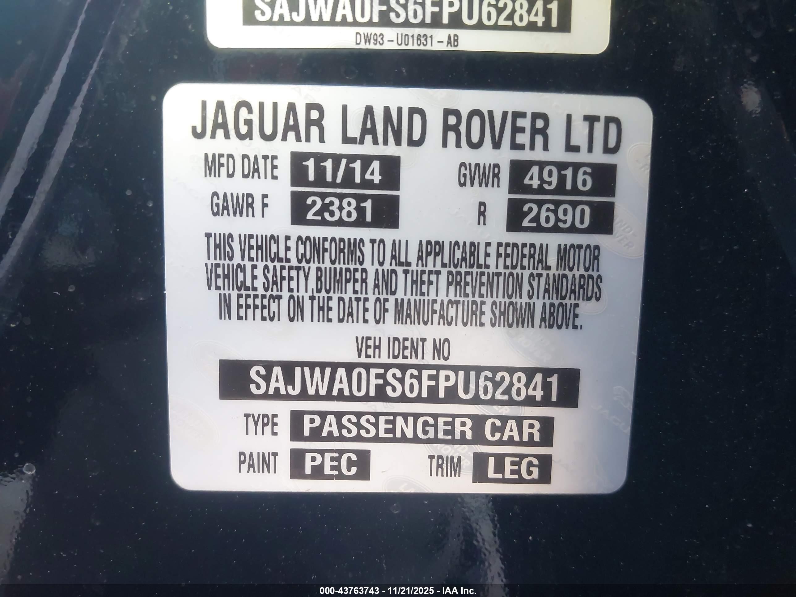JAGUAR XF image 9