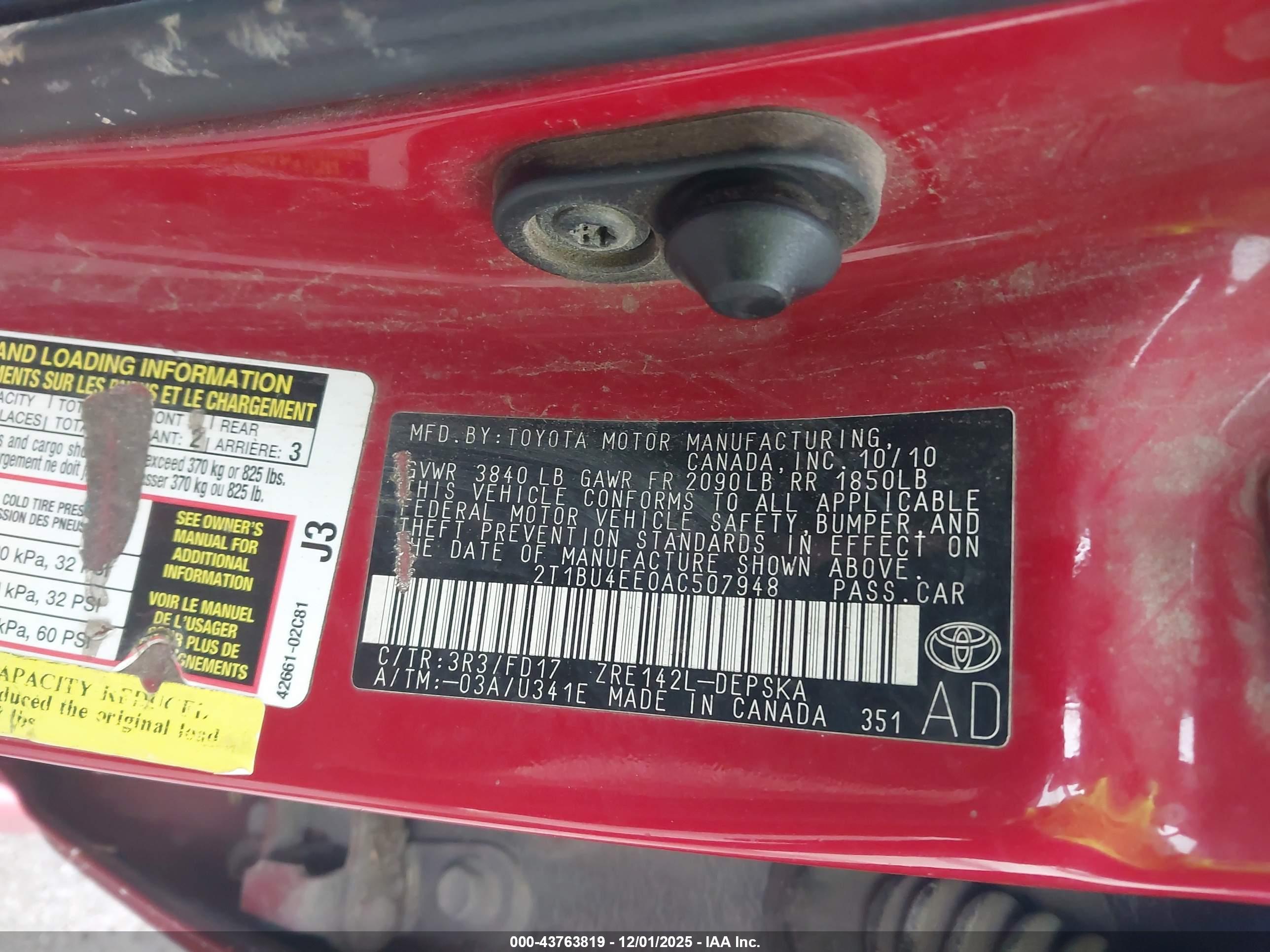 TOYOTA COROLLA image 9