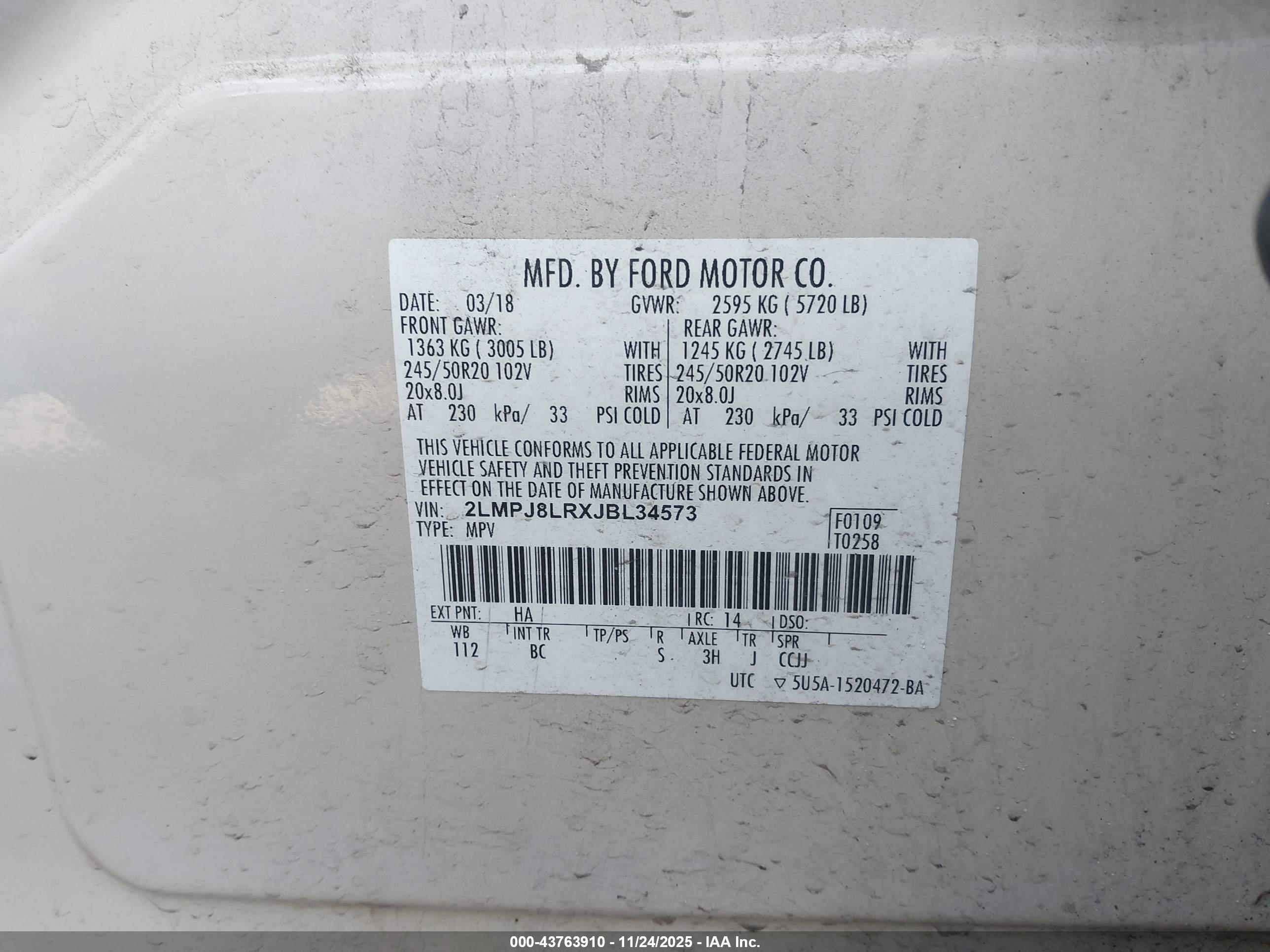 LINCOLN MKX image 9