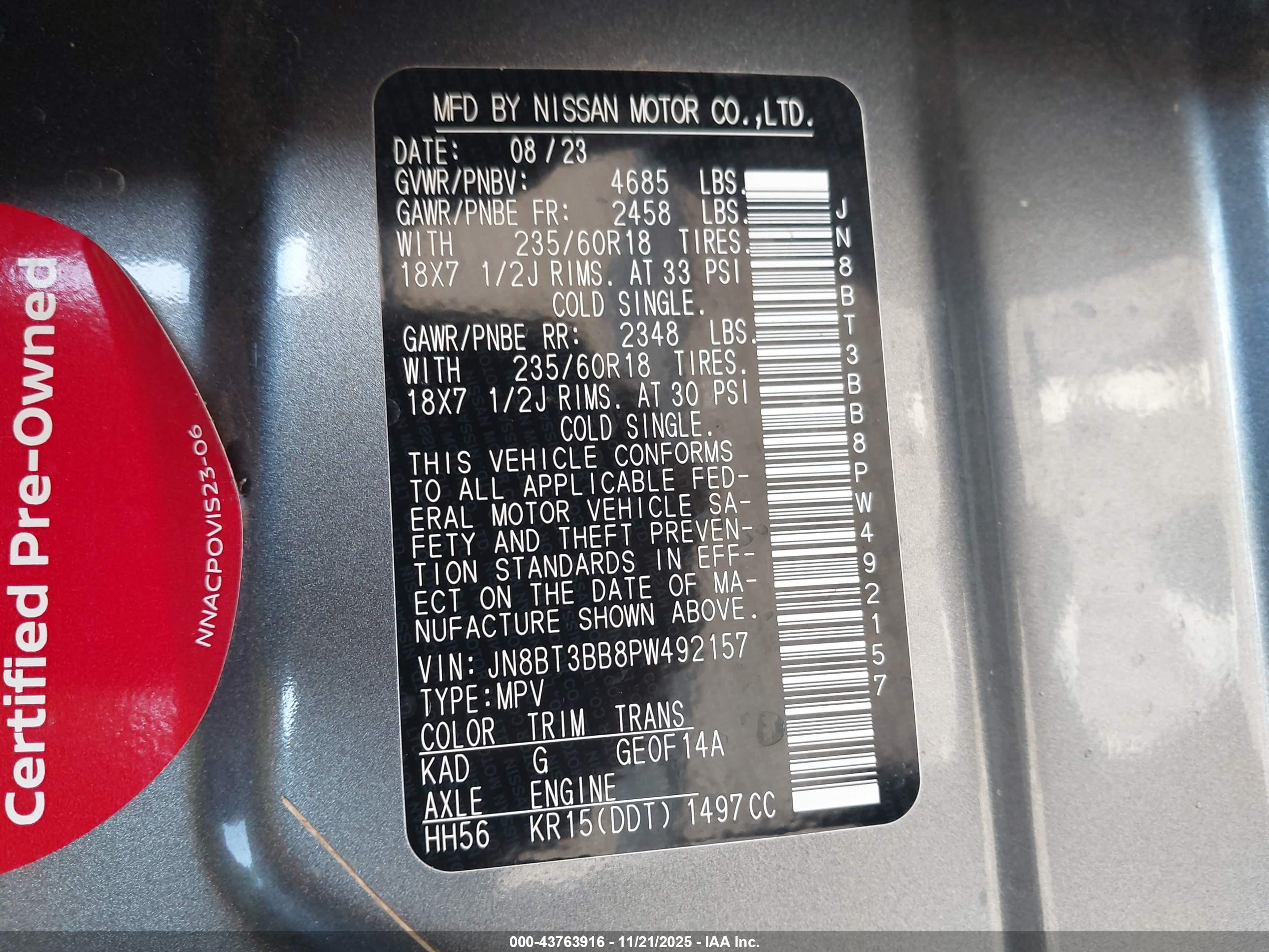 NISSAN ROGUE image 9