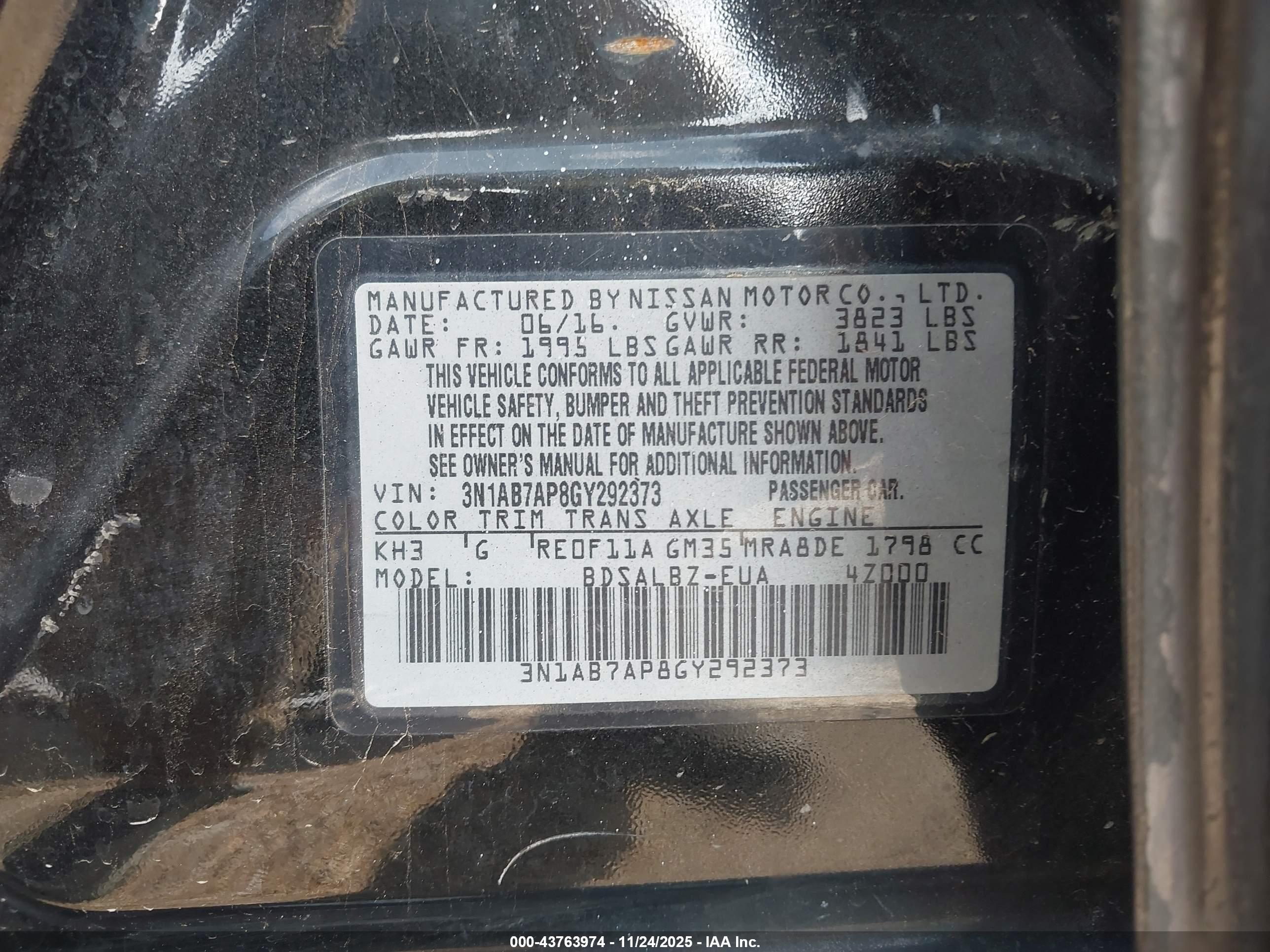 NISSAN SENTRA image 9