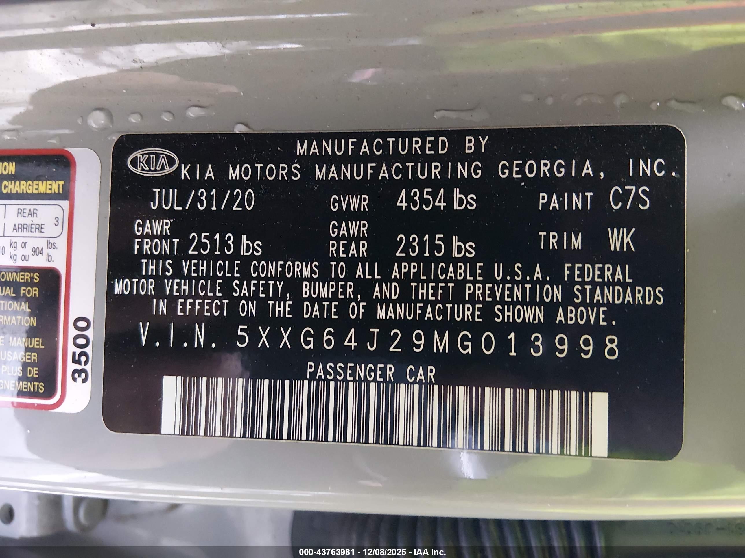 KIA K5 image 9