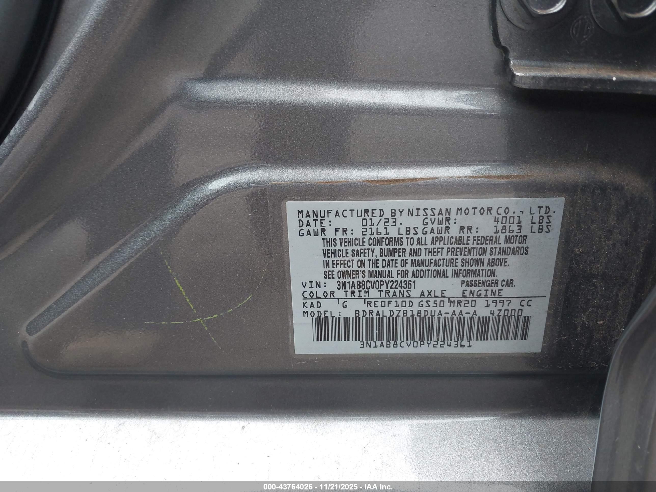NISSAN SENTRA image 9