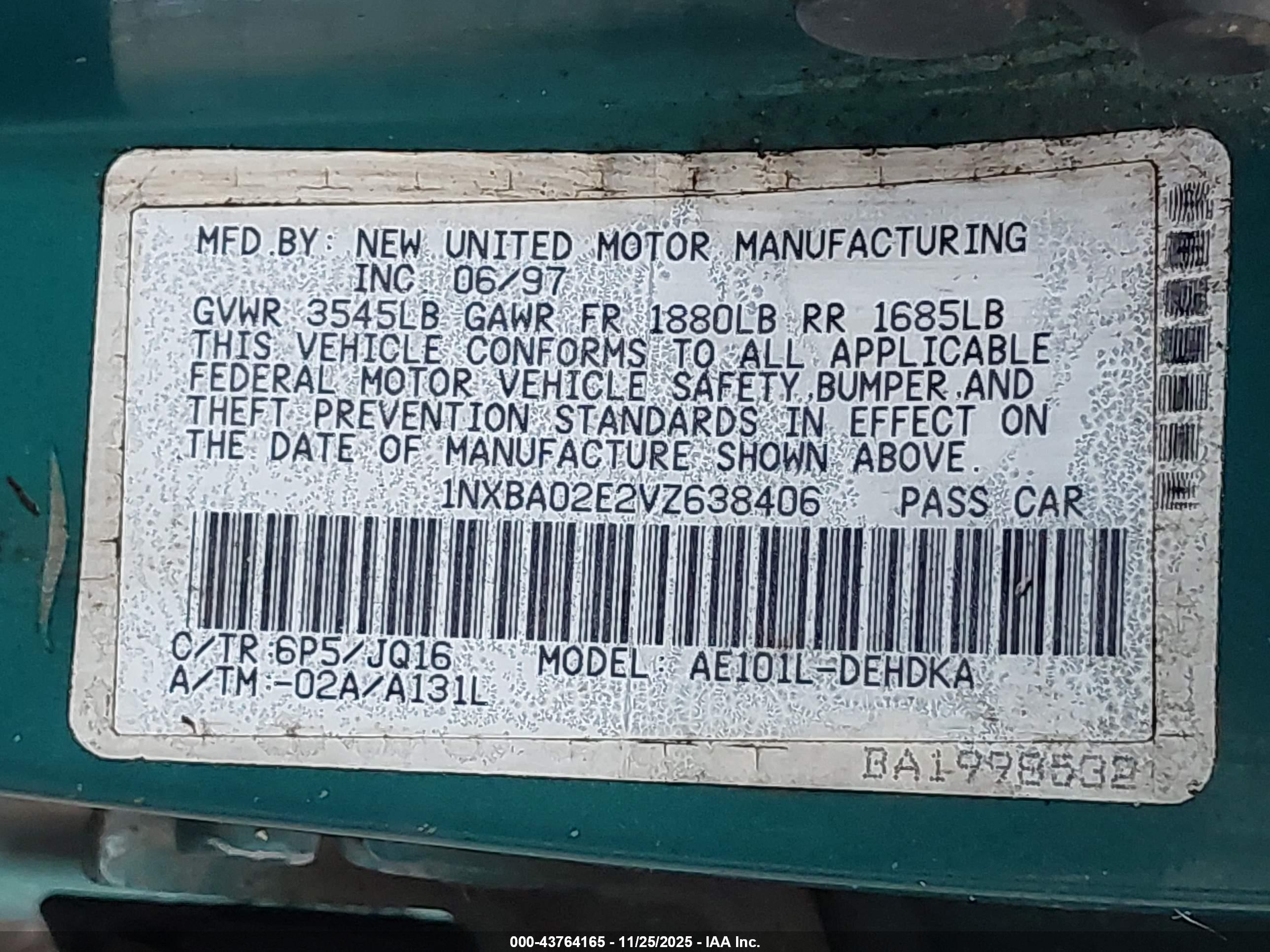 TOYOTA COROLLA image 9