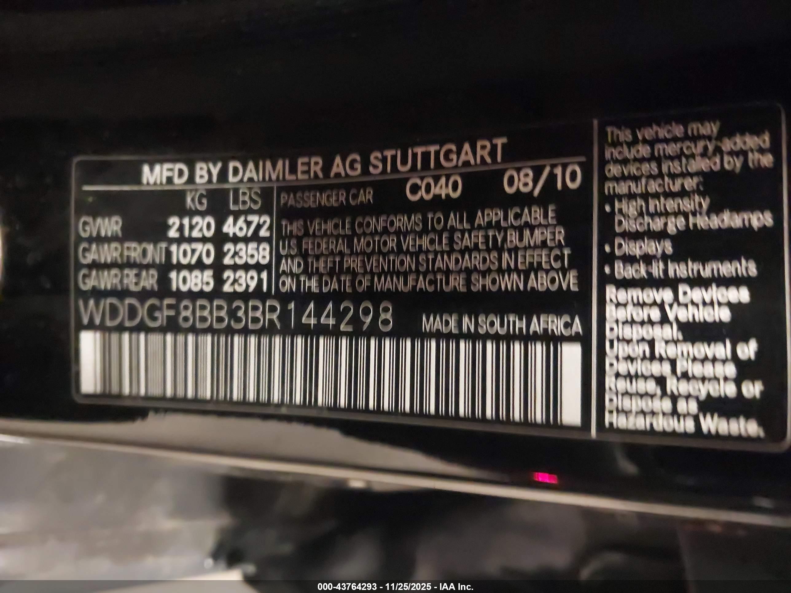 MERCEDES-BENZ C image 9