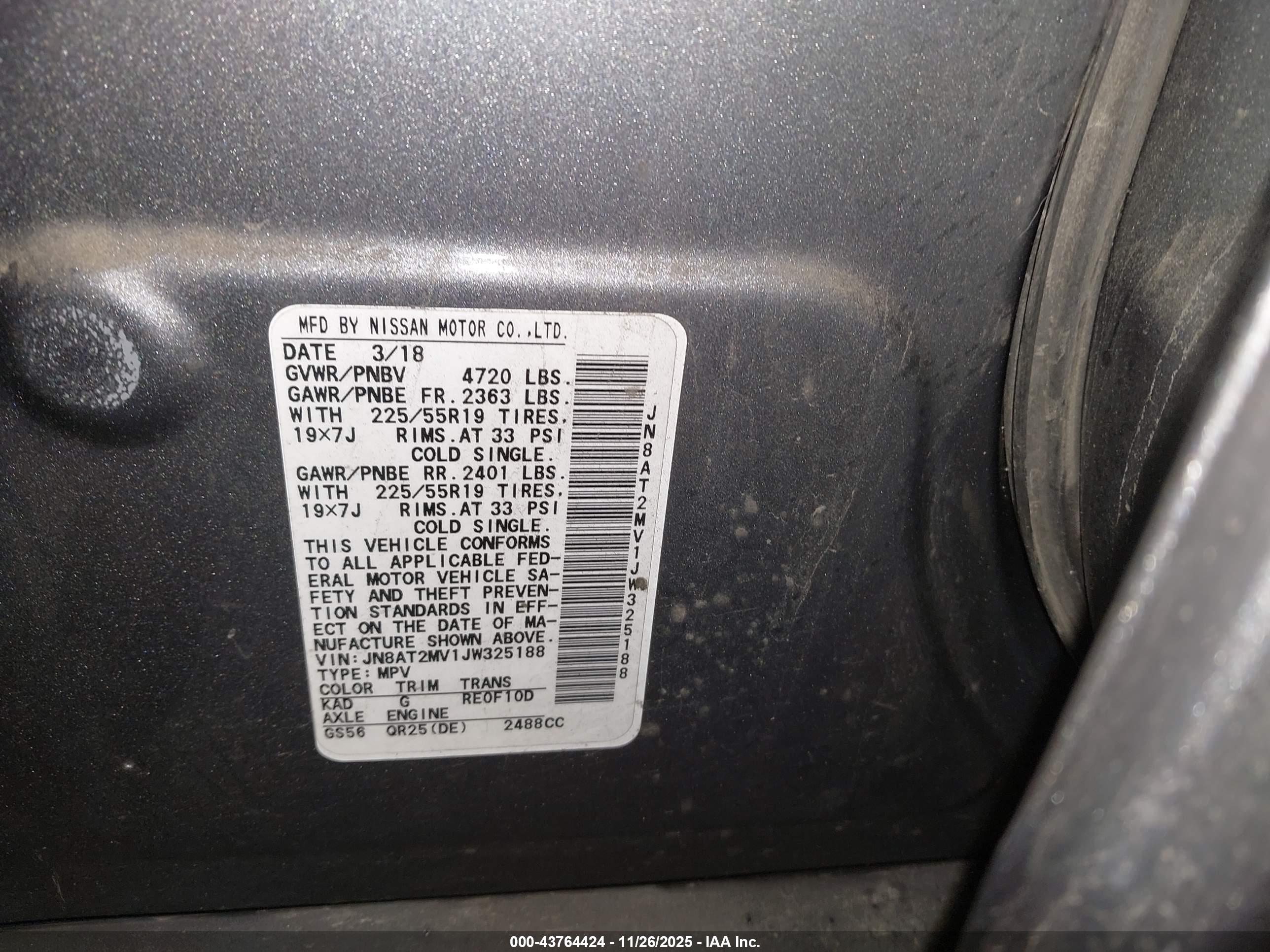 NISSAN ROGUE image 9
