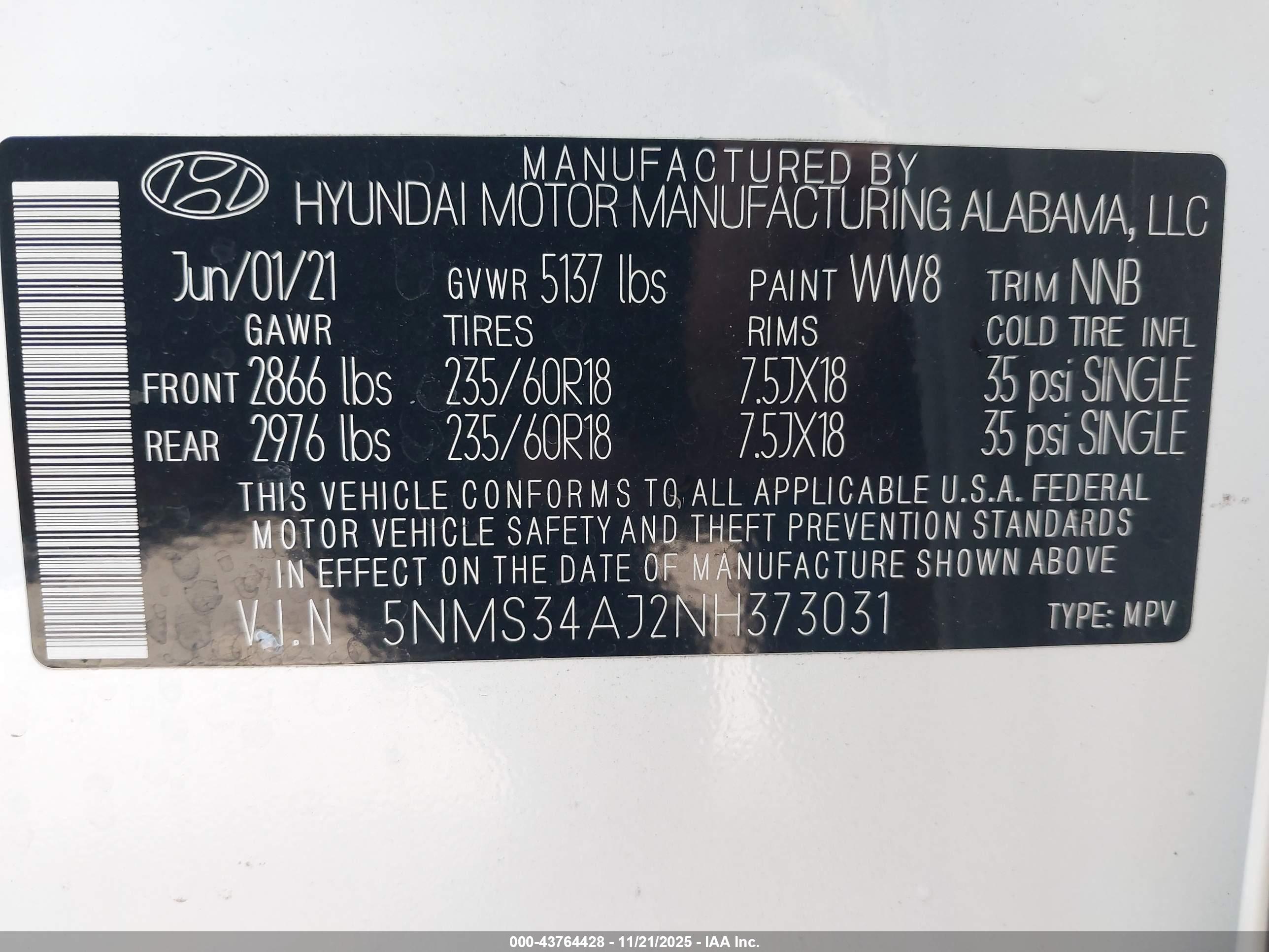 HYUNDAI SANTA image 9