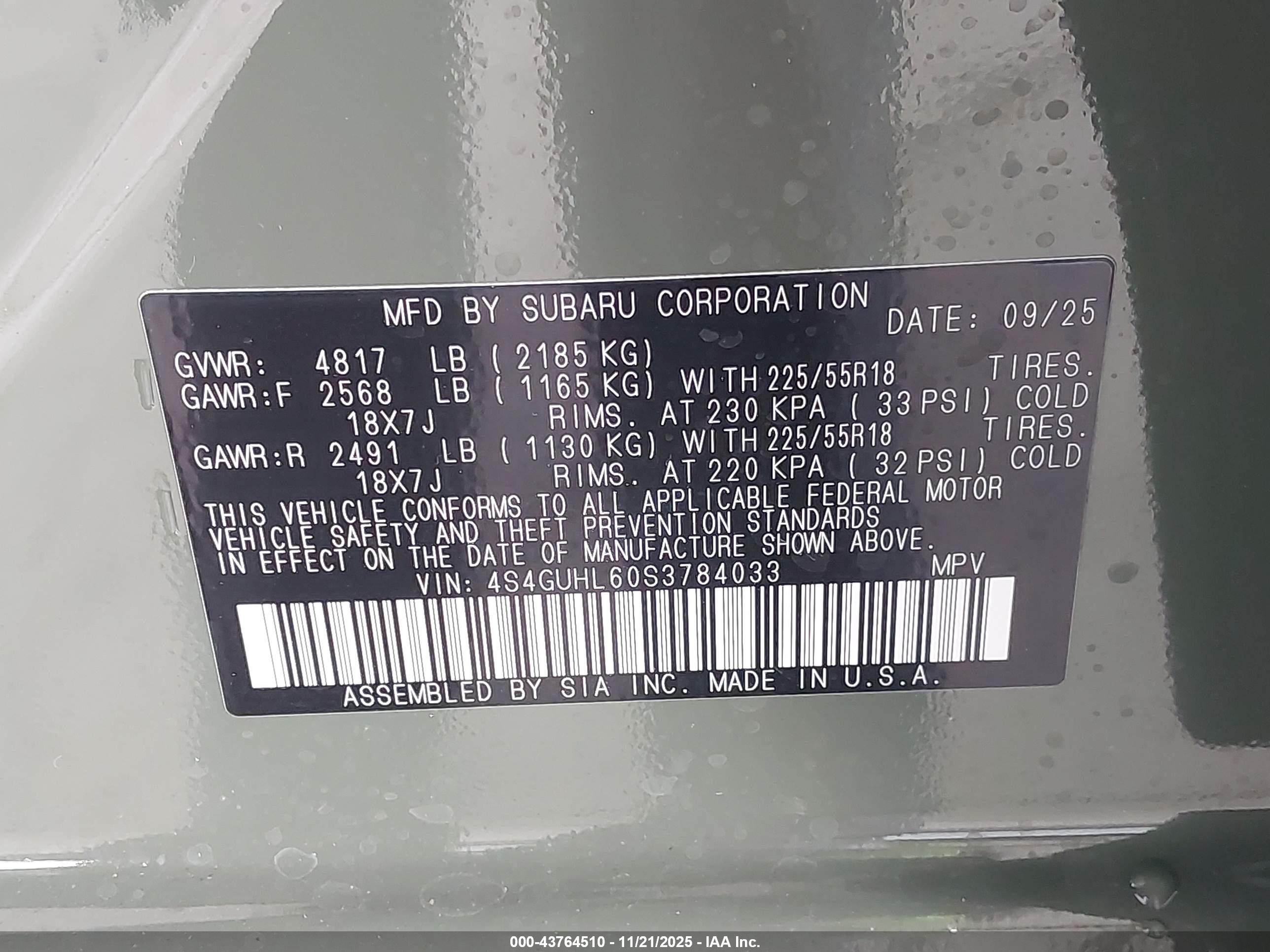 SUBARU CROSSTREK image 9