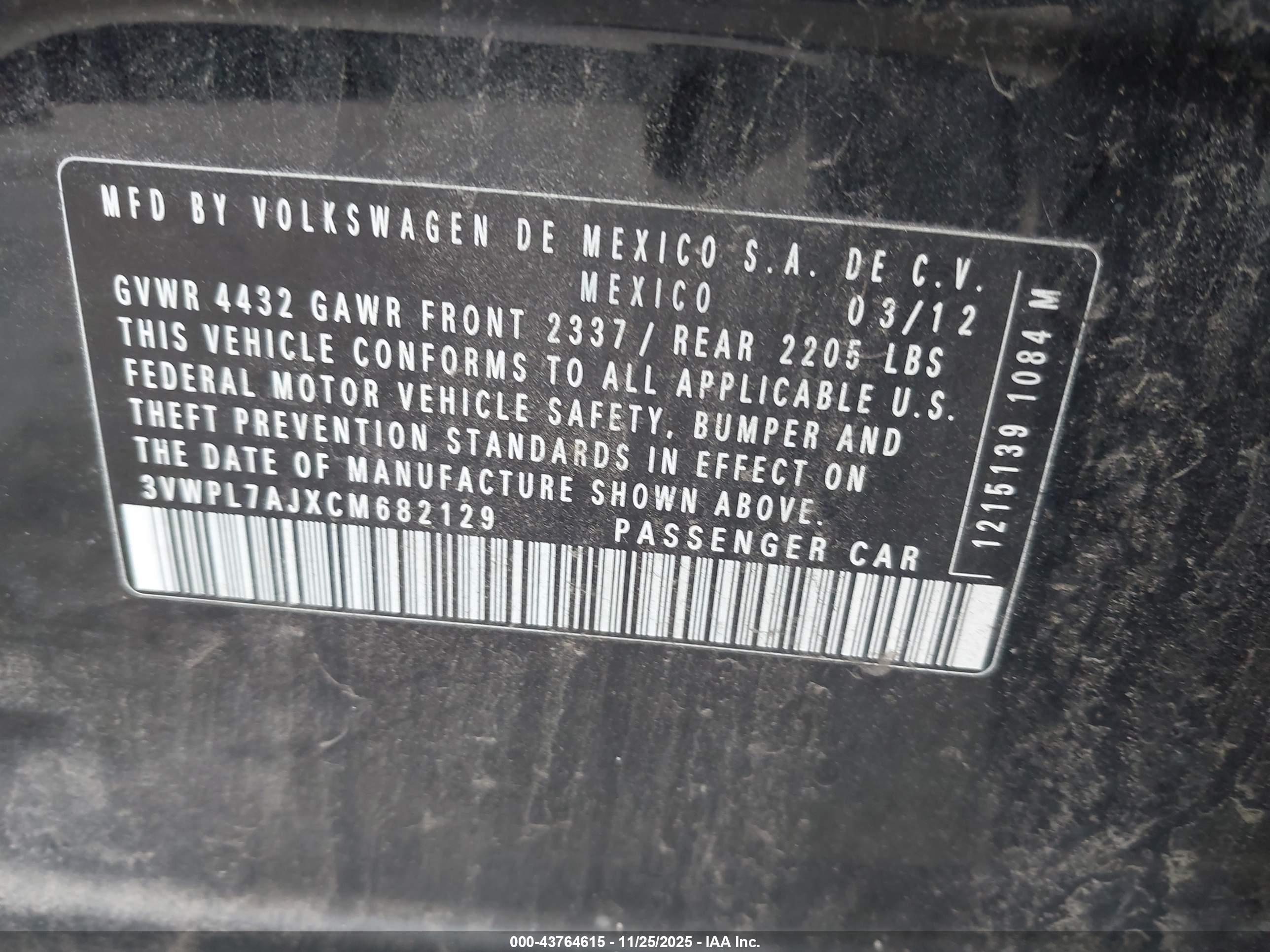 VOLKSWAGEN JETTA image 9