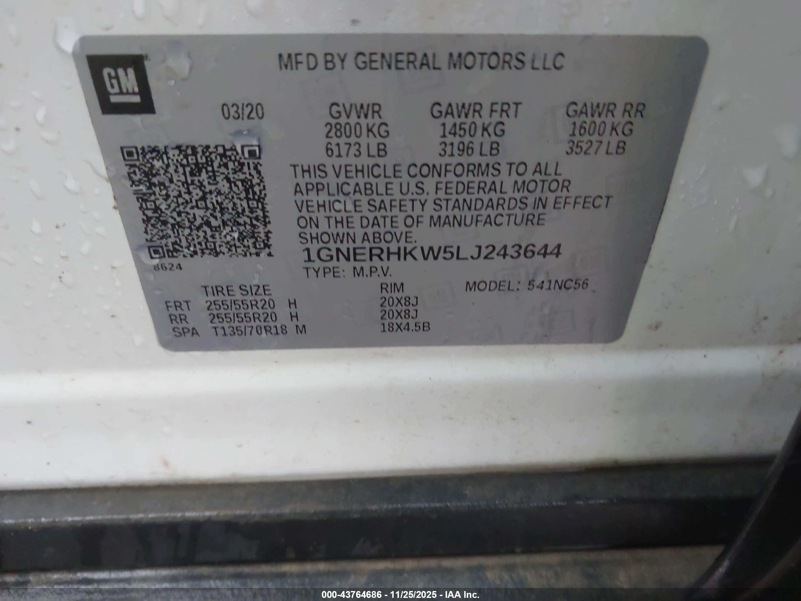 CHEVROLET TRAVERSE image 9