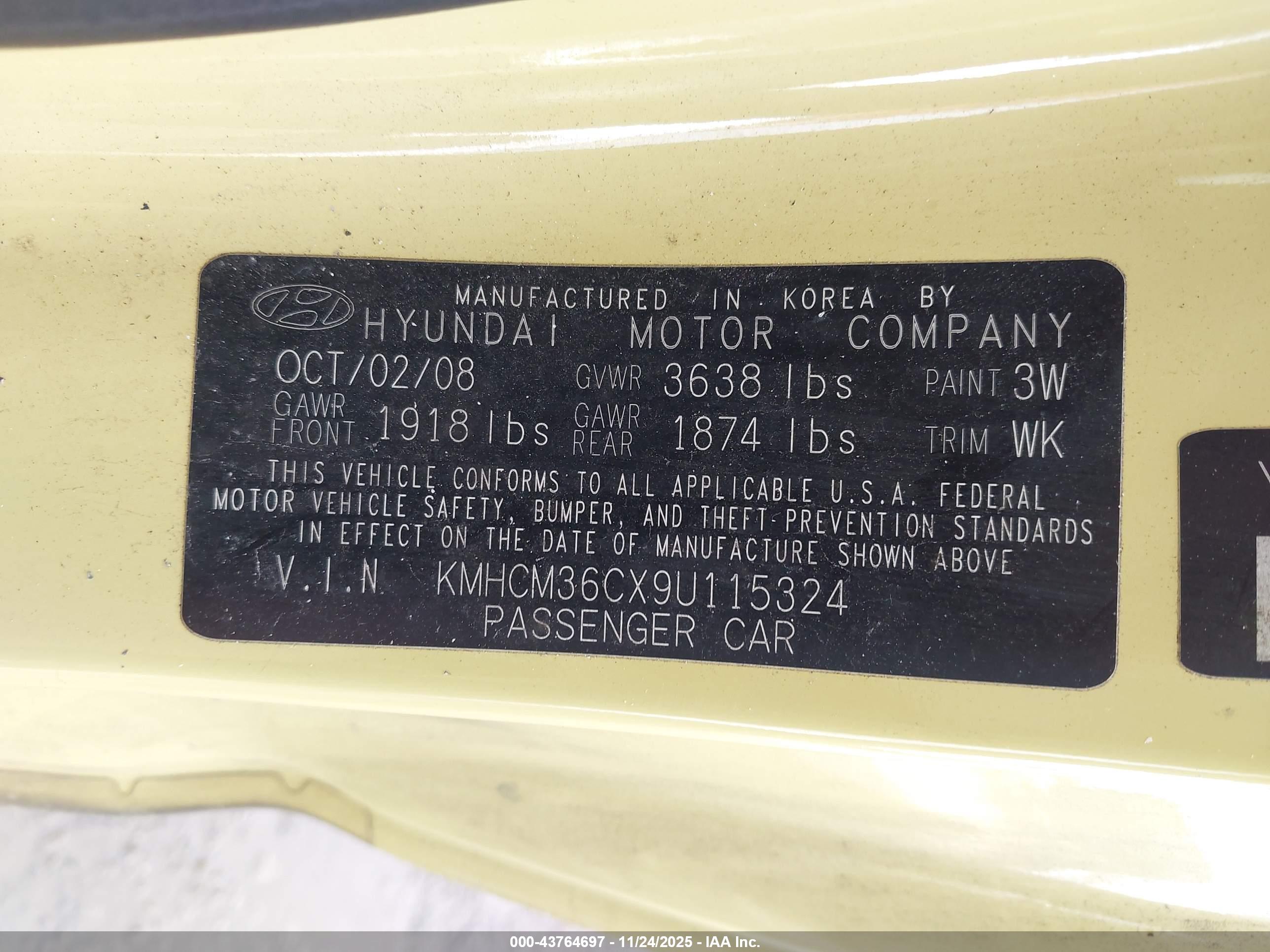 HYUNDAI ACCENT image 9