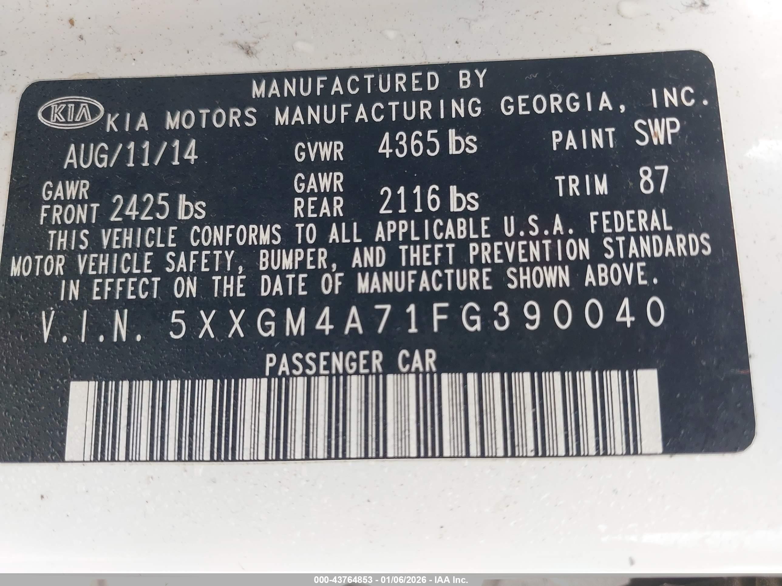 KIA OPTIMA image 9
