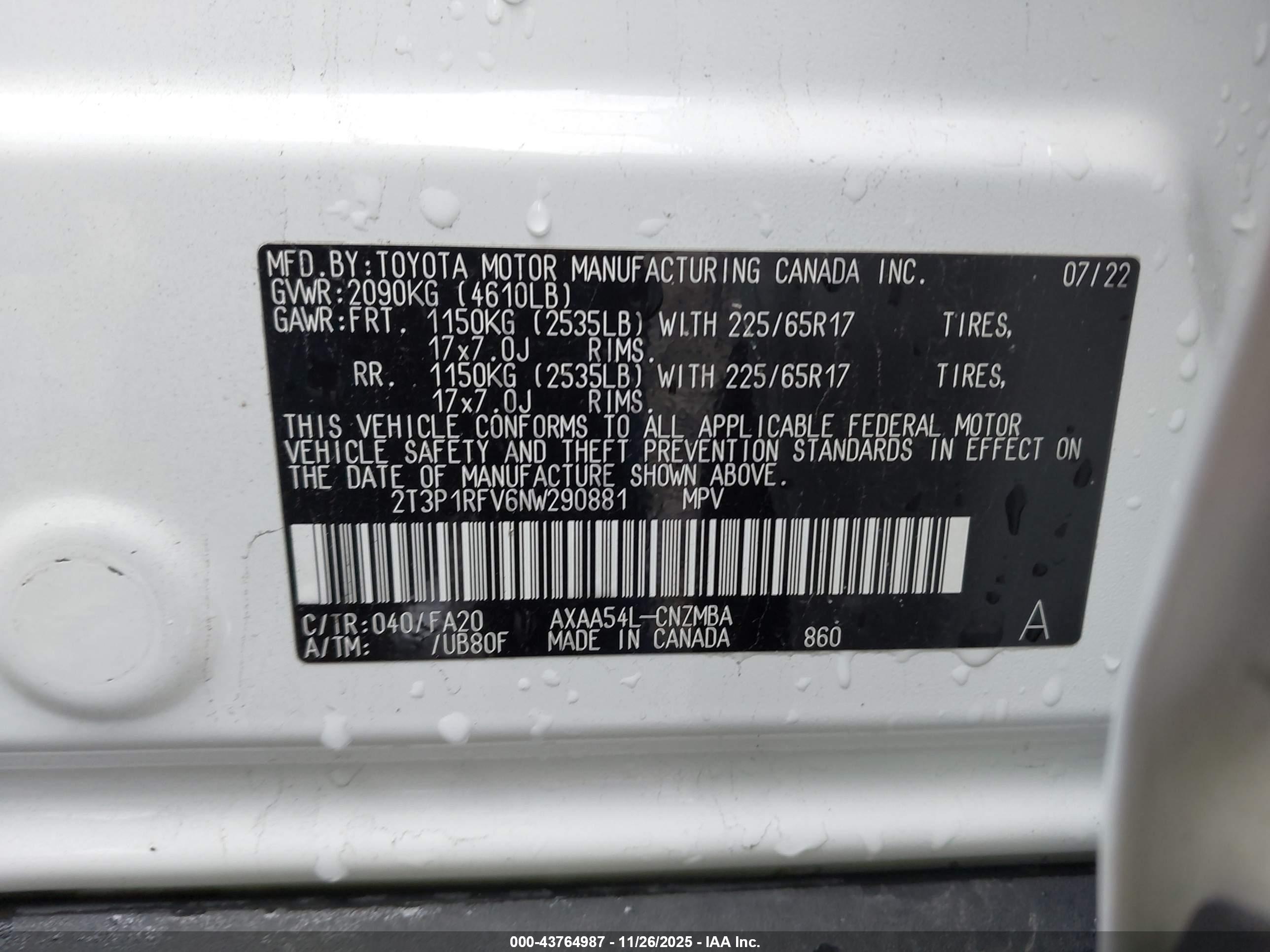 TOYOTA RAV4 image 9
