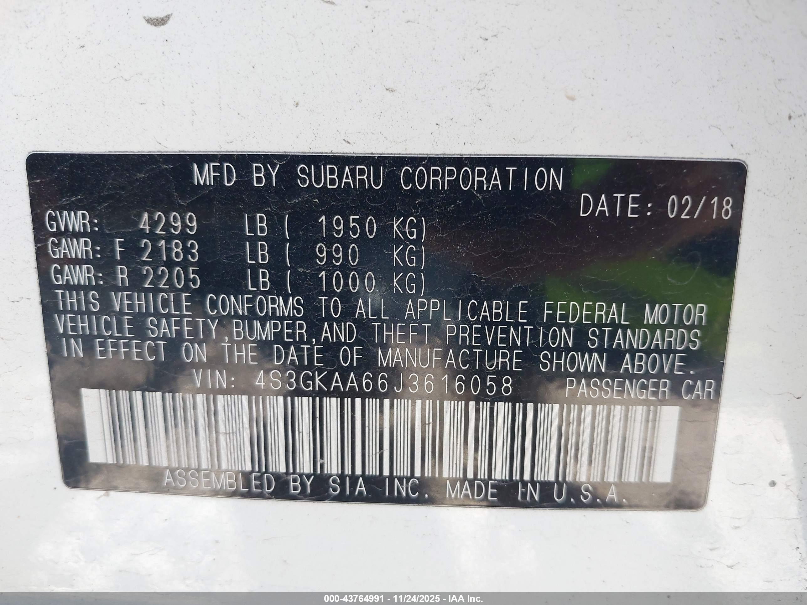 SUBARU IMPREZA image 9