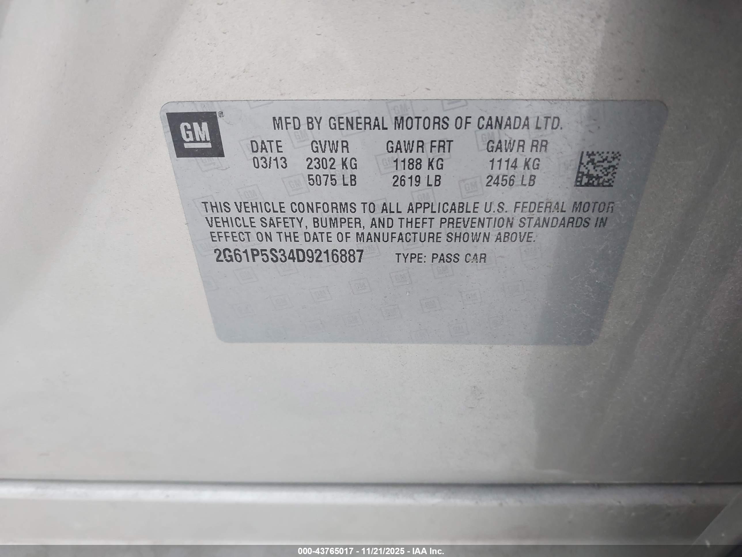 CADILLAC XTS image 9