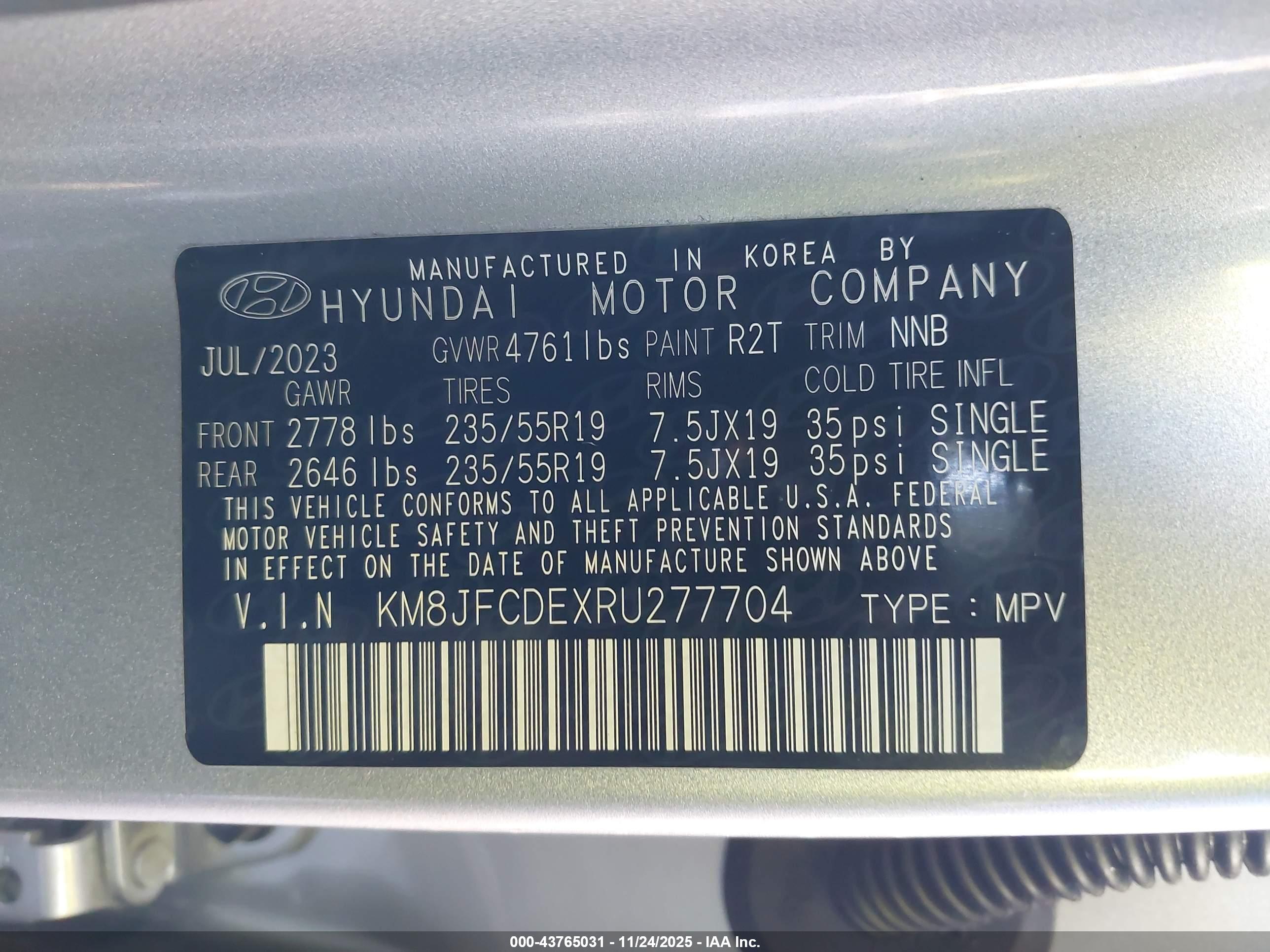 HYUNDAI TUCSON image 9