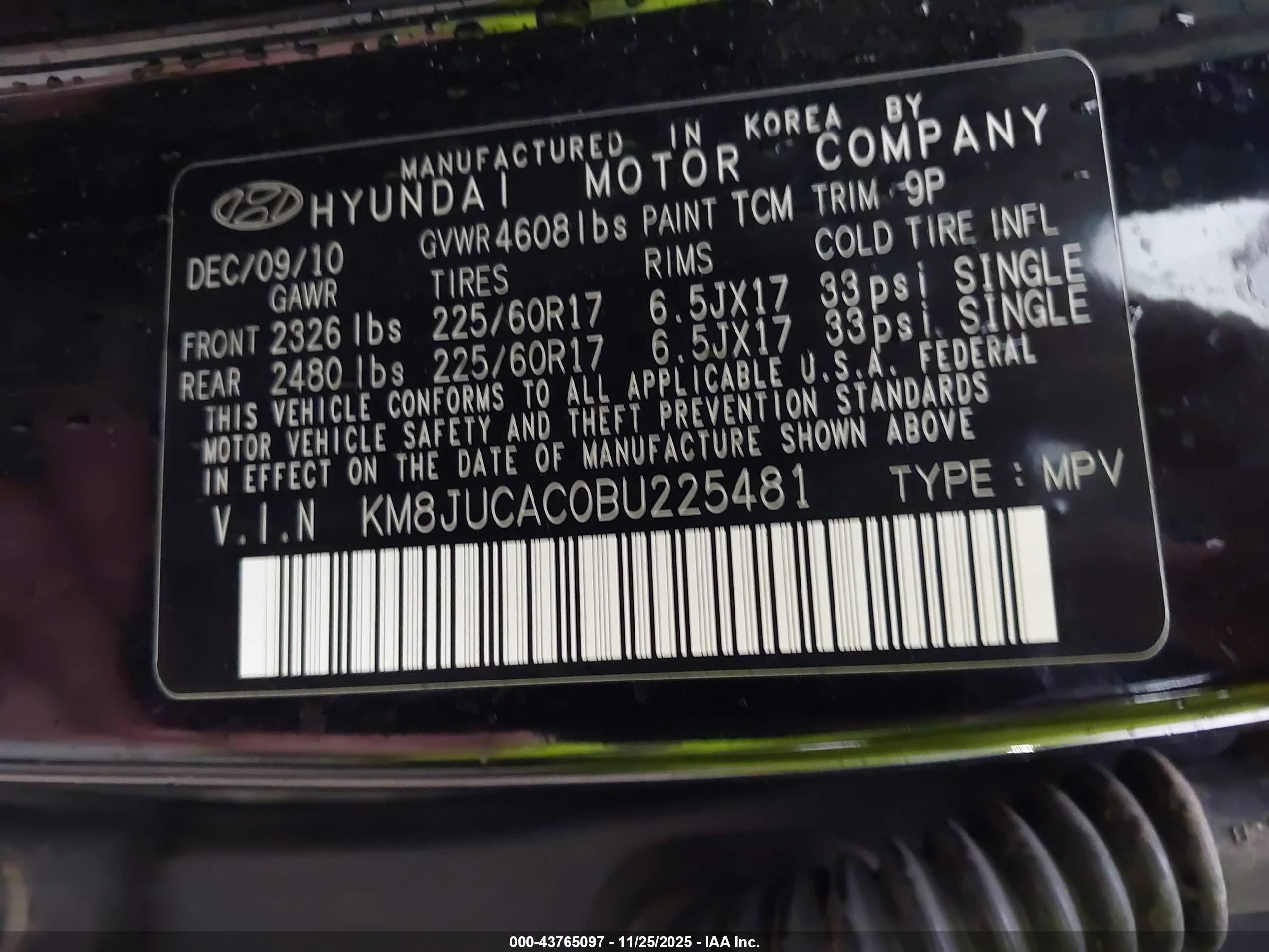 HYUNDAI TUCSON image 9