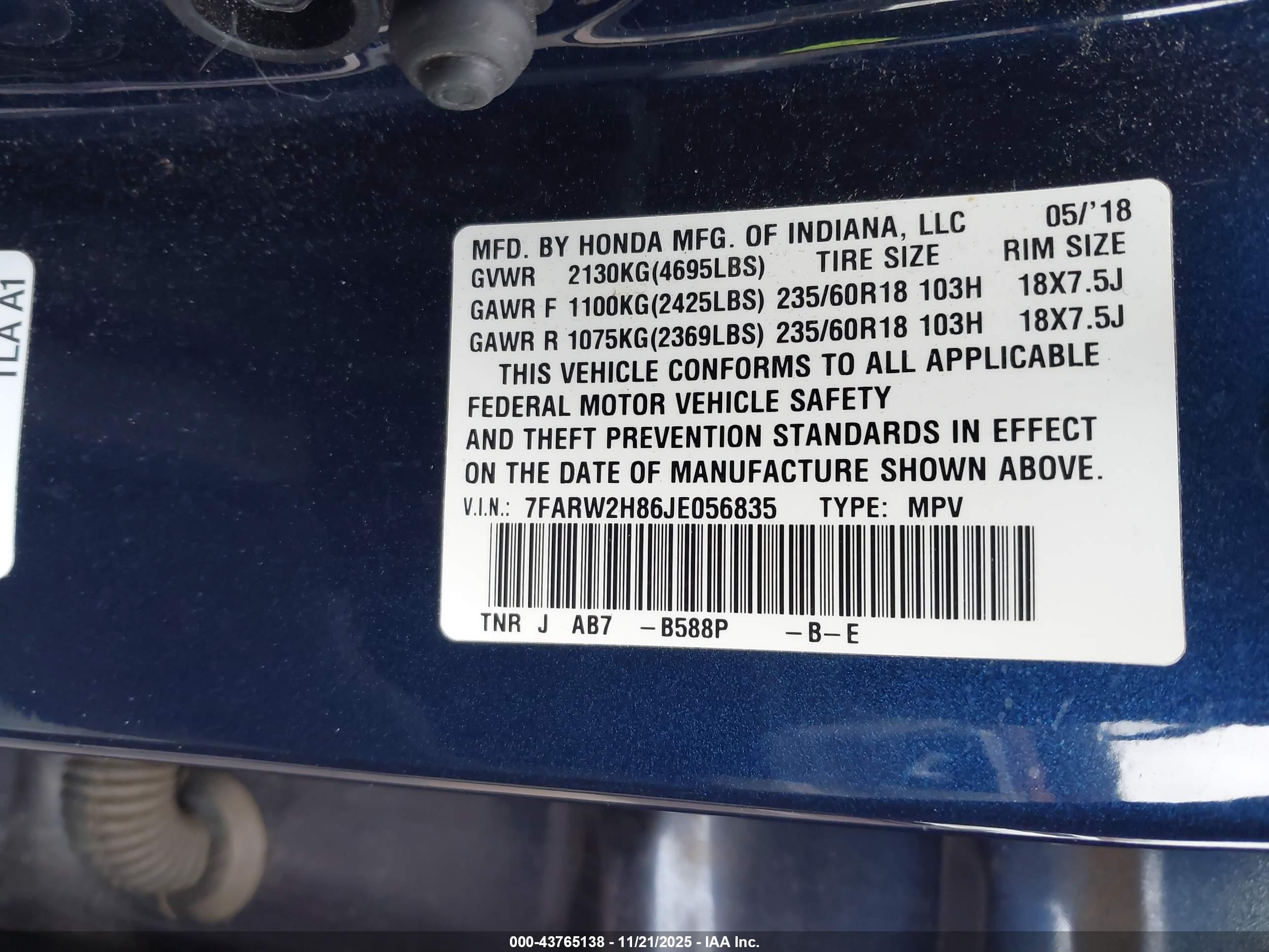 HONDA CR-V image 9