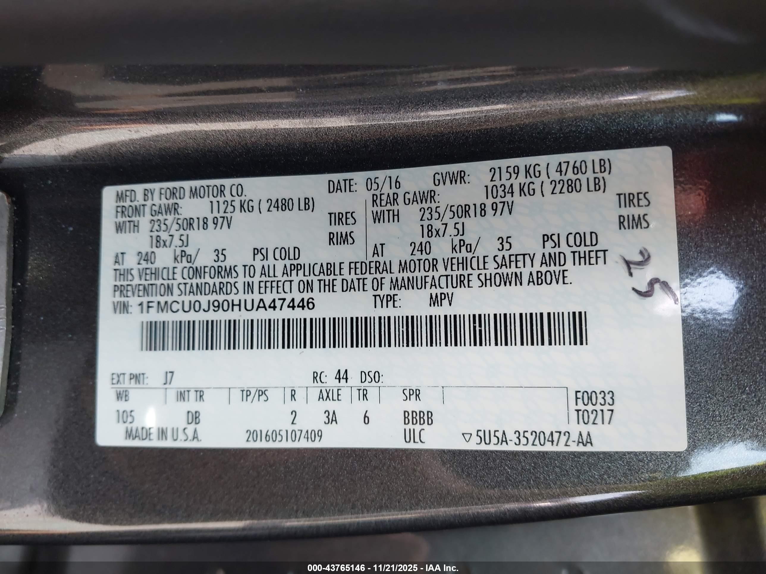 FORD ESCAPE image 9
