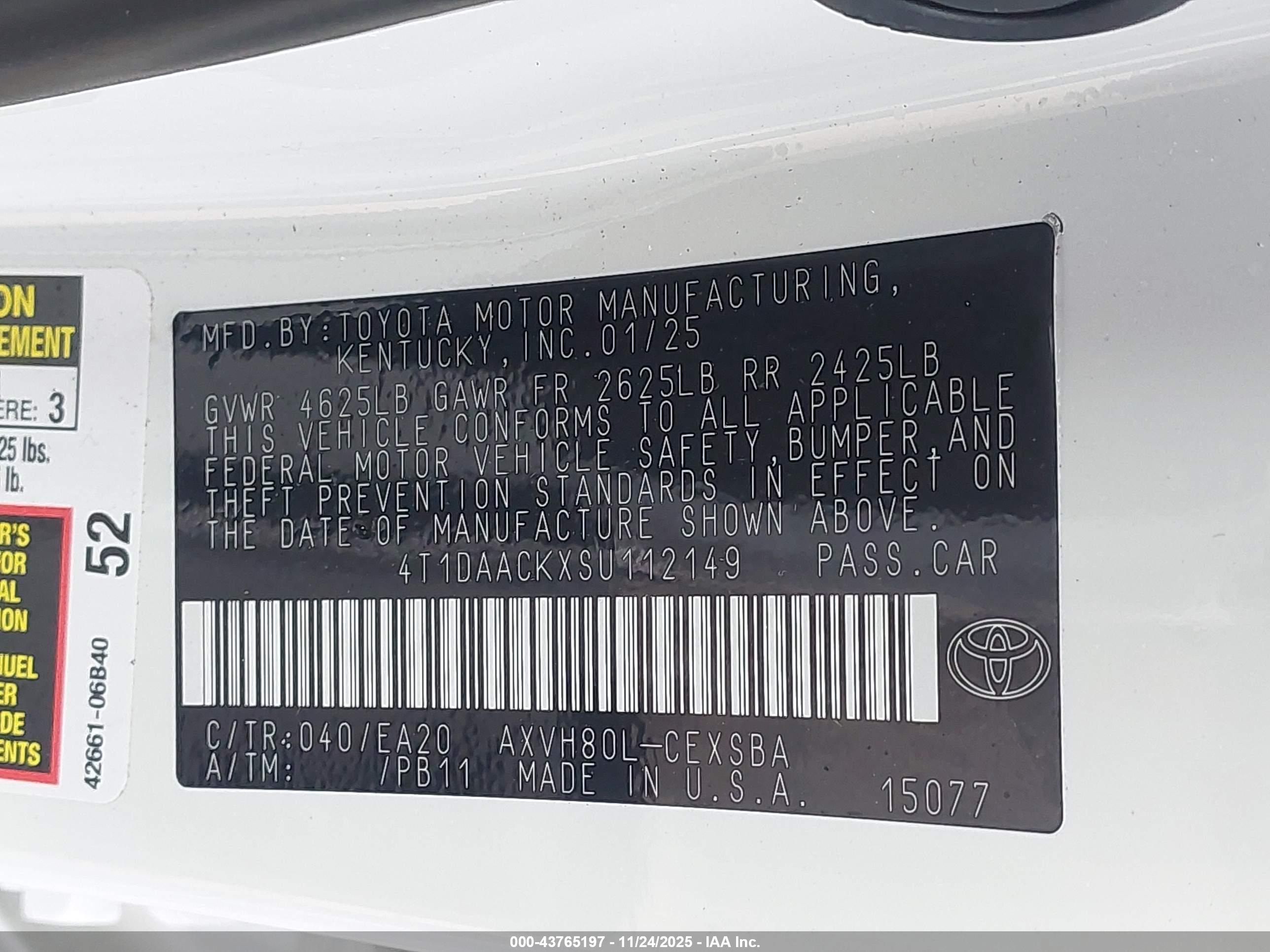 TOYOTA CAMRY image 9