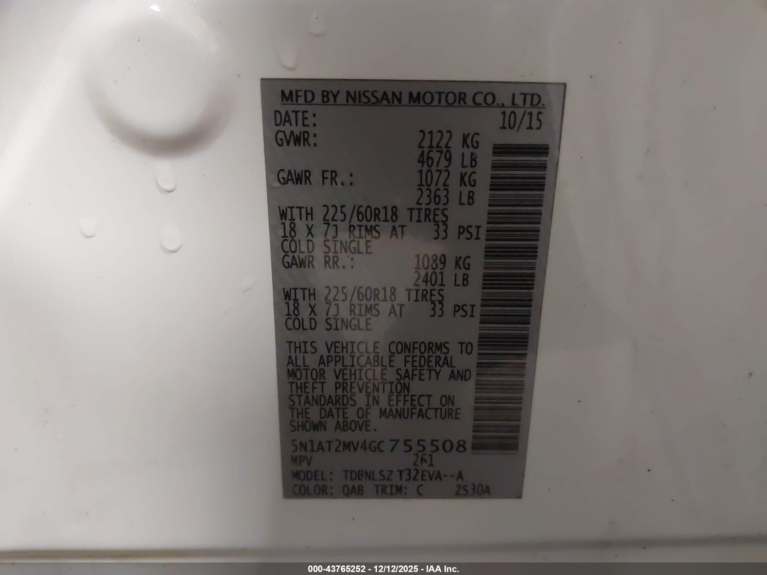 NISSAN ROGUE image 9