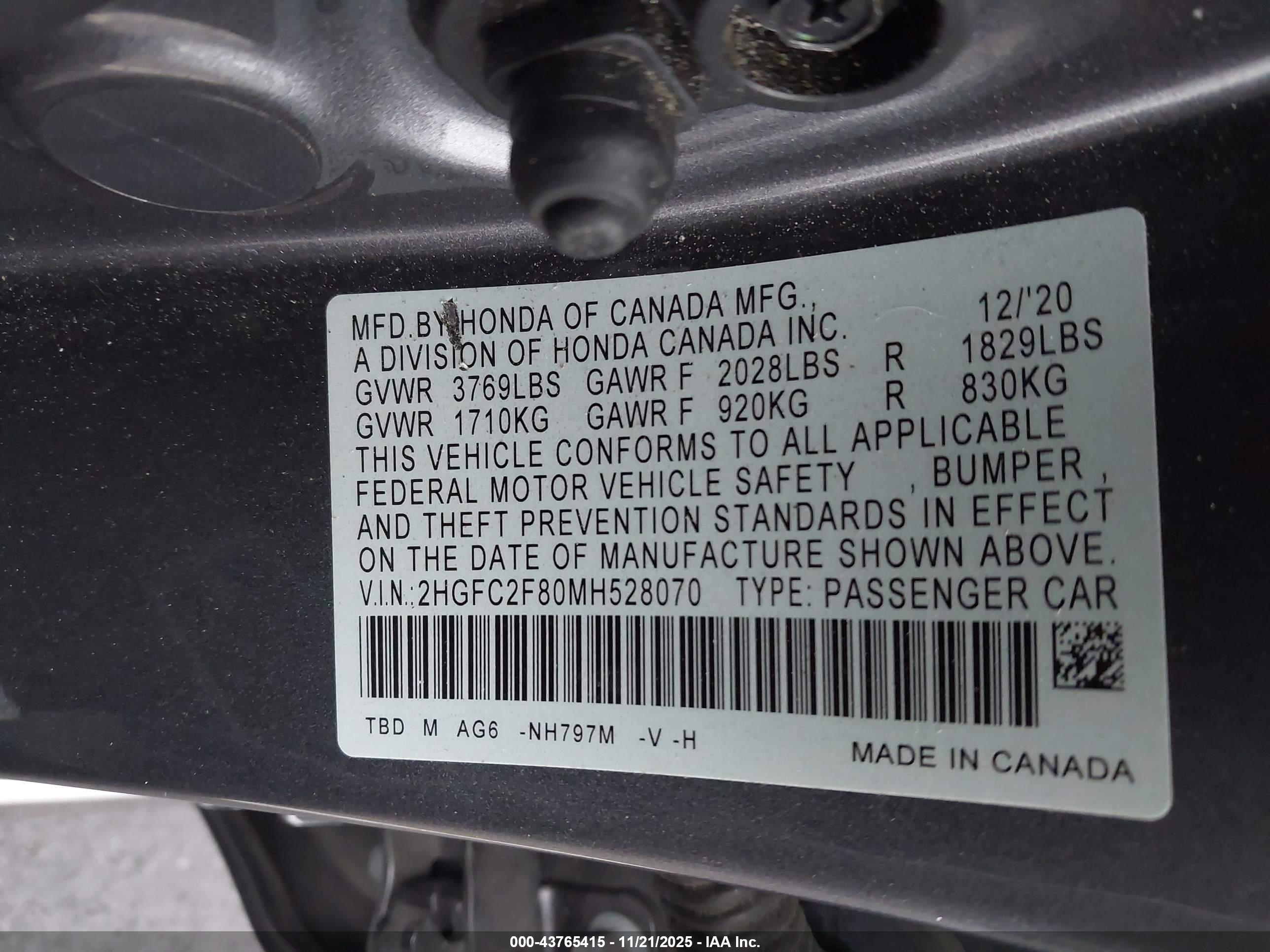 HONDA CIVIC image 9