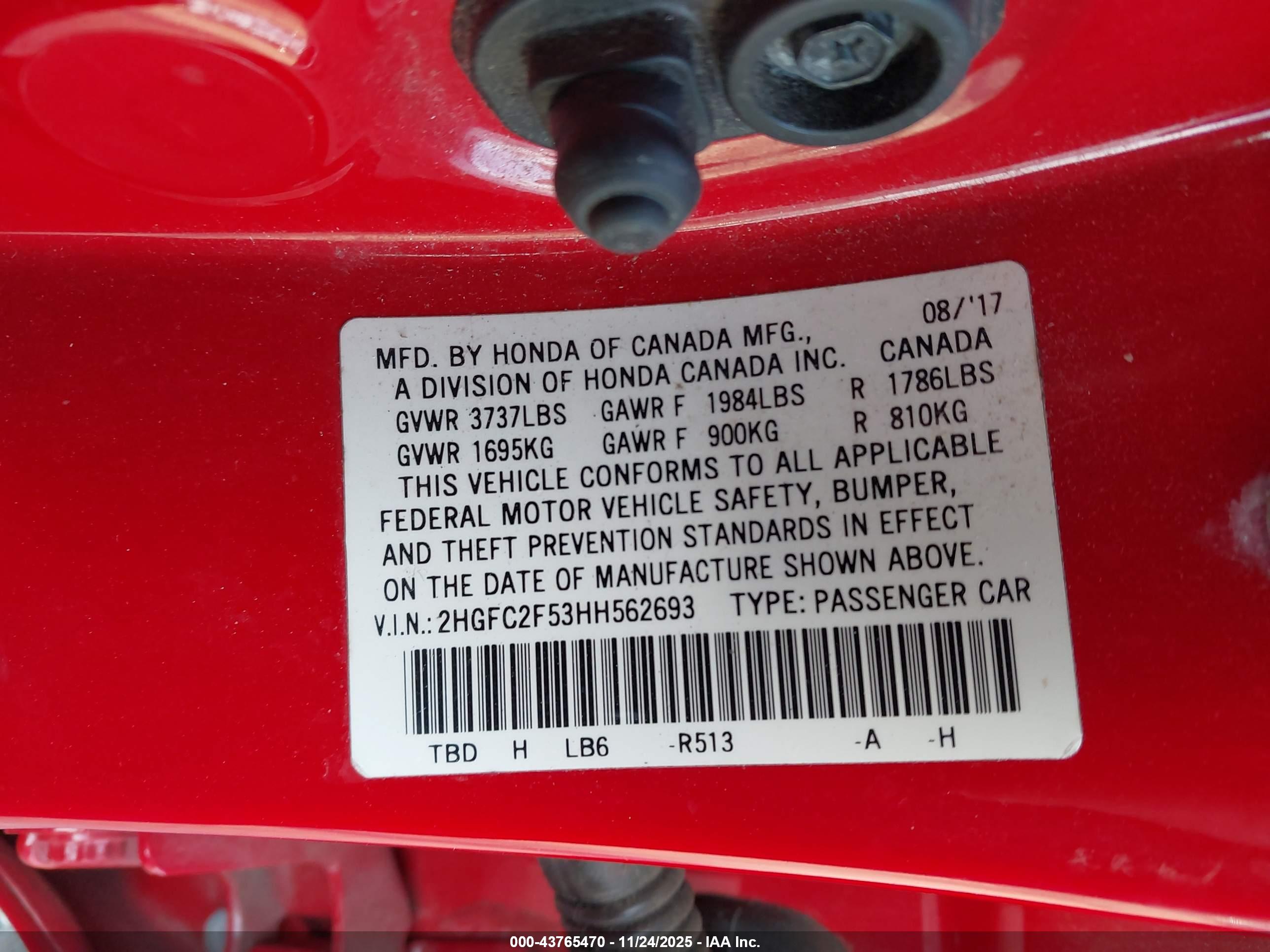 HONDA CIVIC image 9