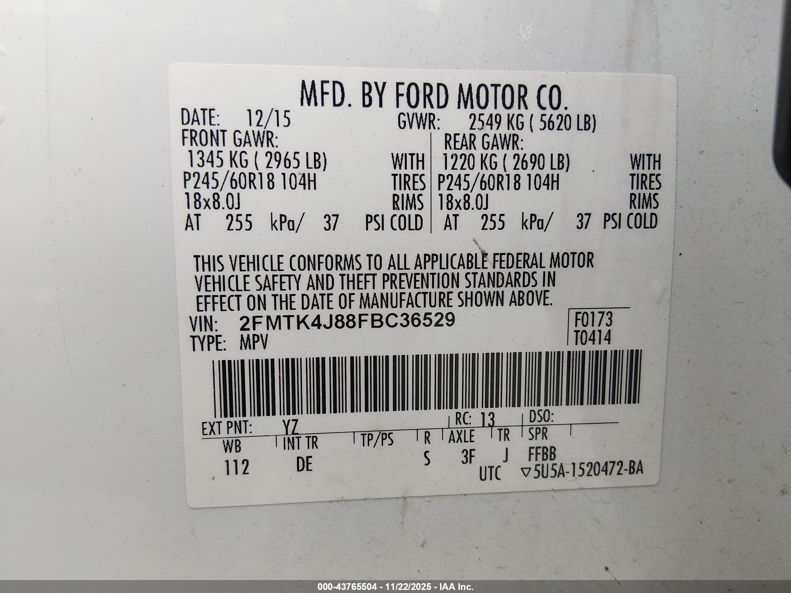FORD EDGE image 9