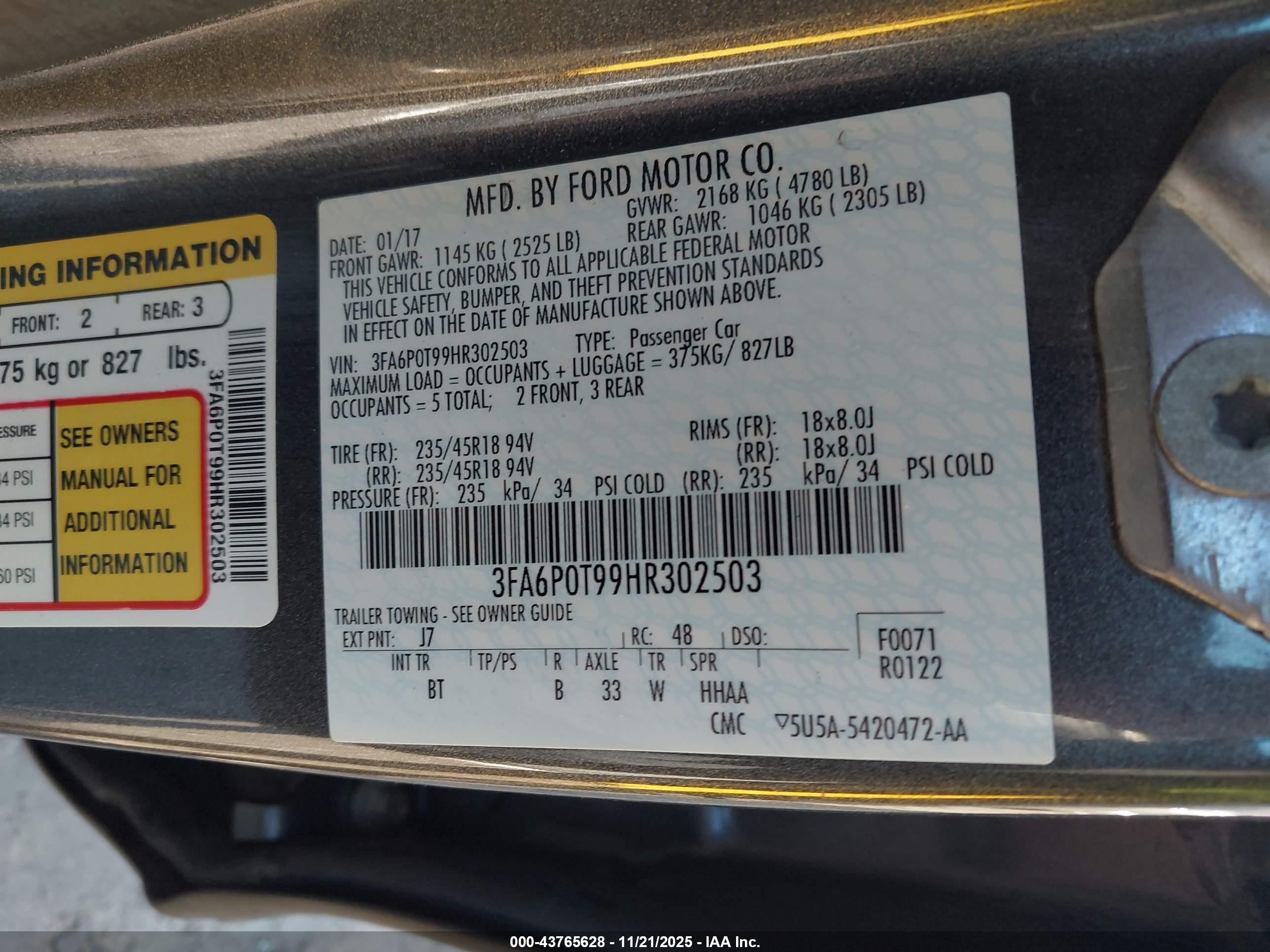 FORD FUSION image 9
