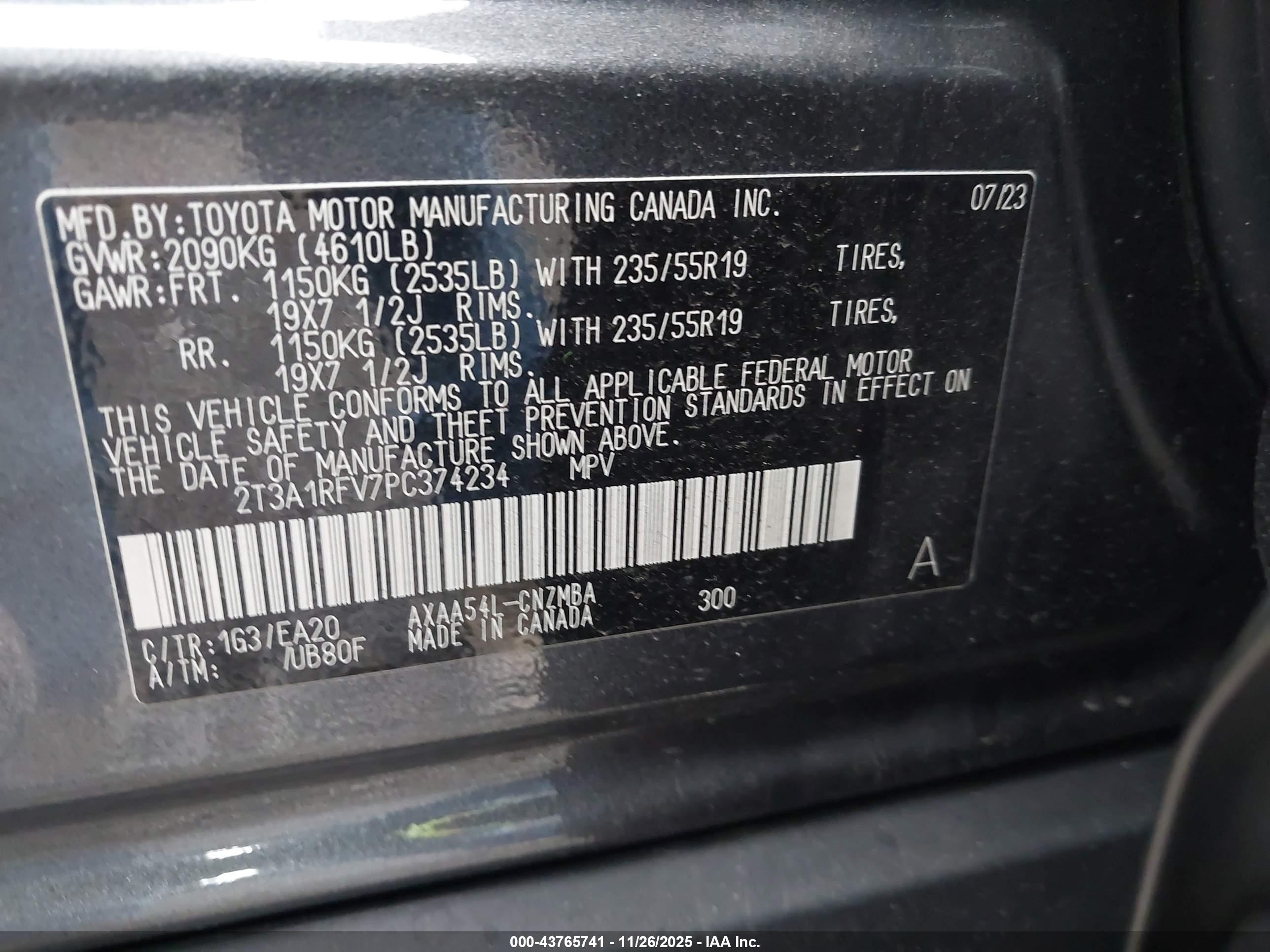 TOYOTA RAV4 image 9