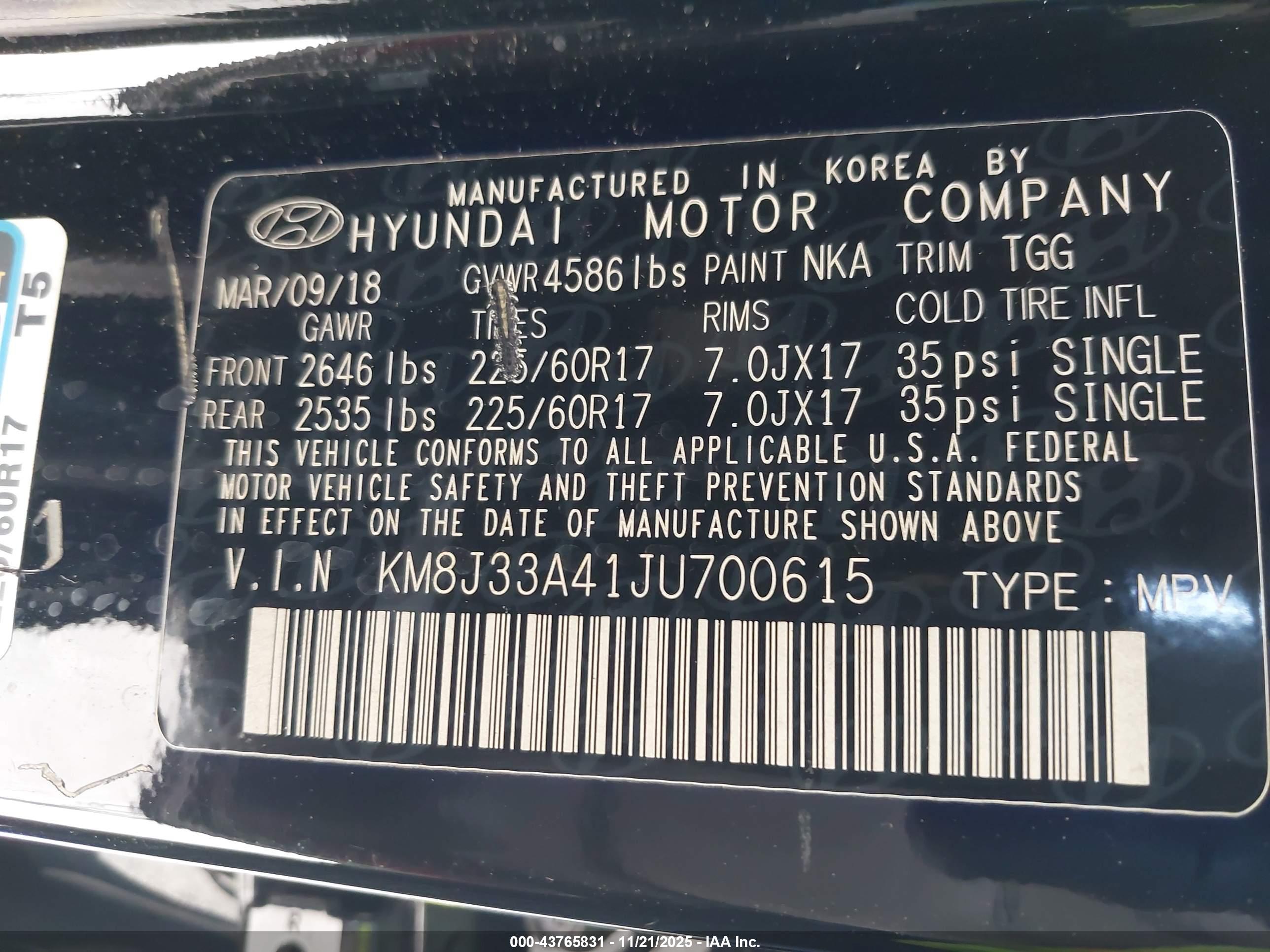 HYUNDAI TUCSON image 9