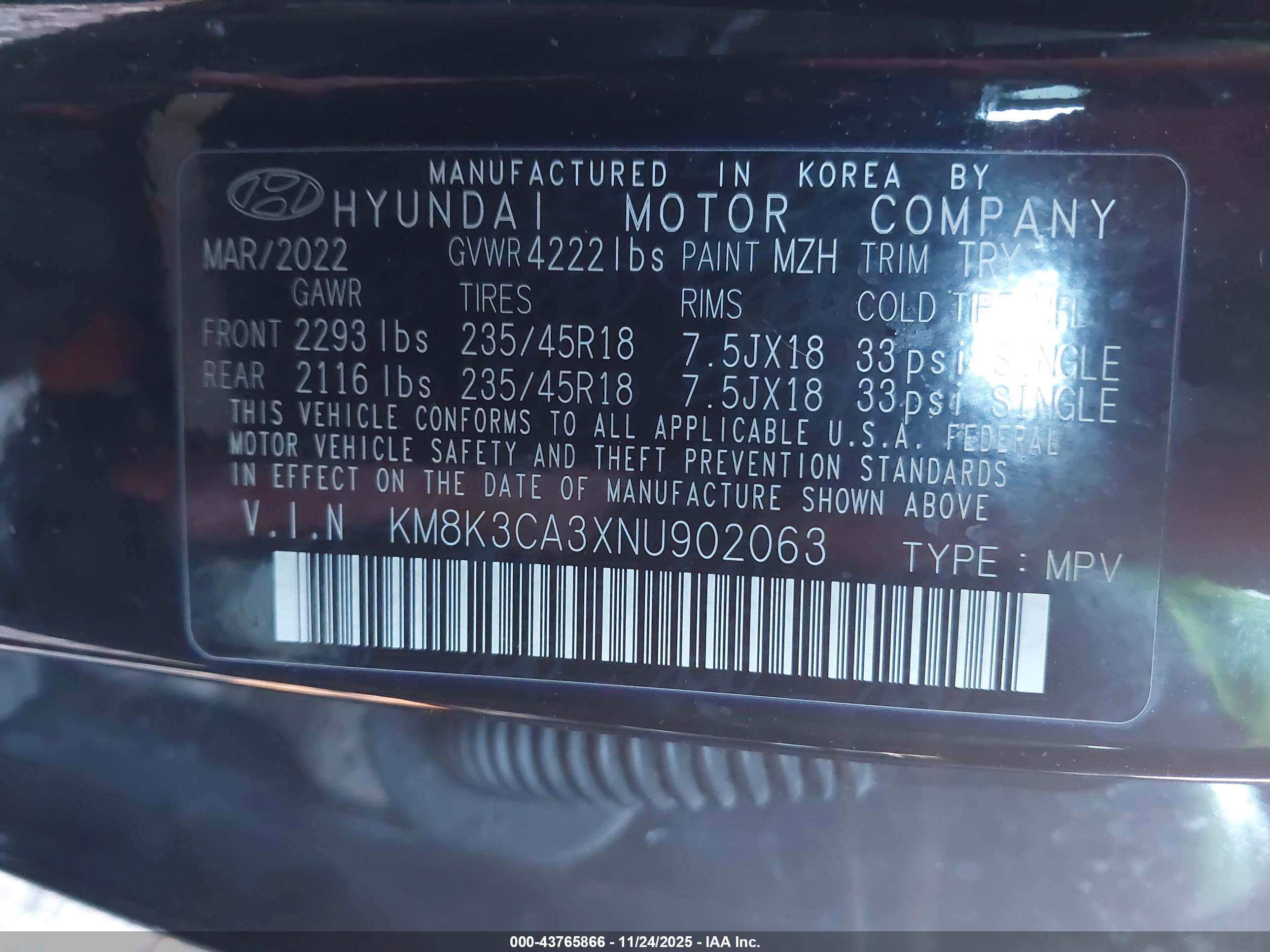 HYUNDAI KONA image 9