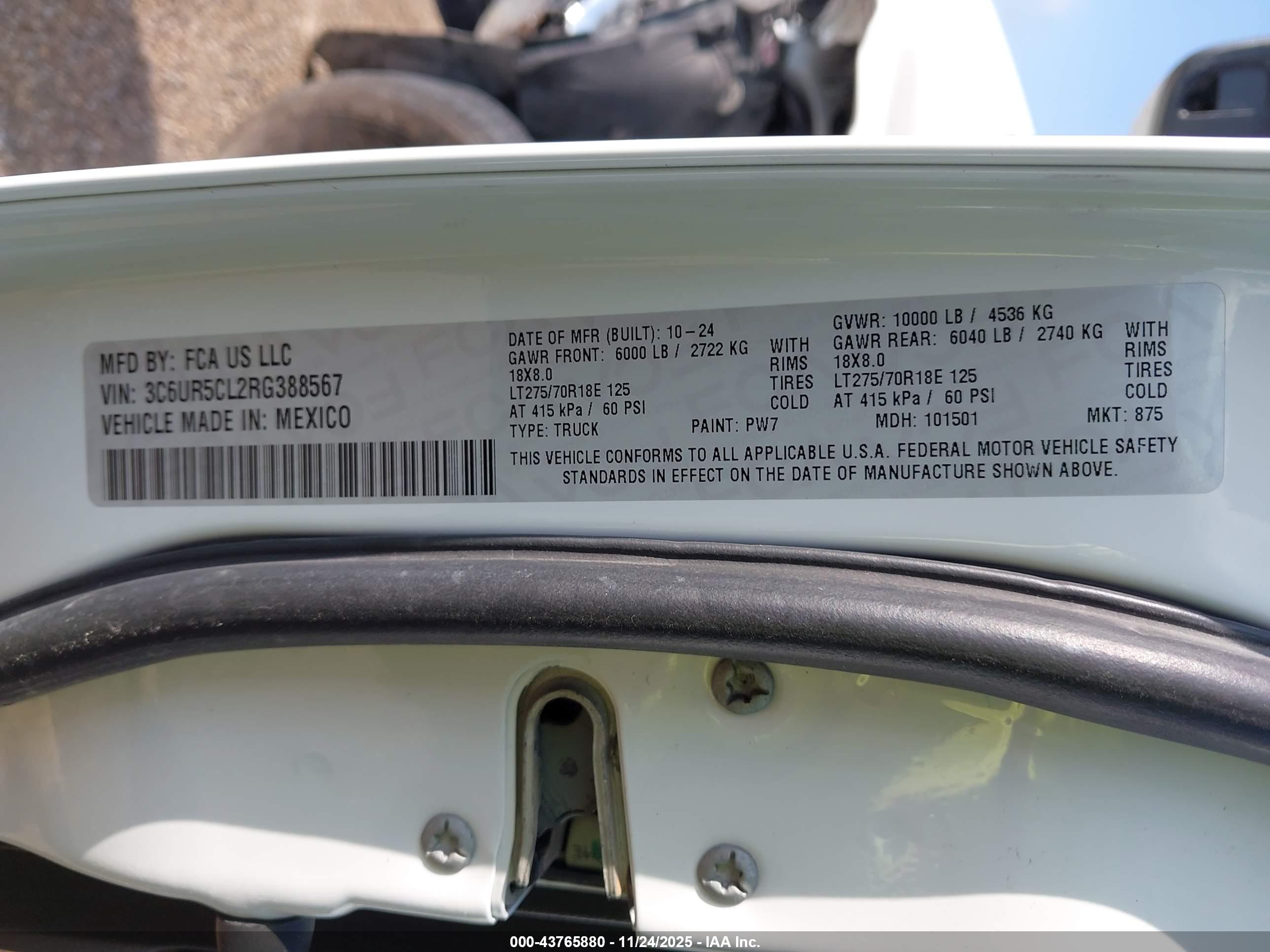 RAM 2500 image 9