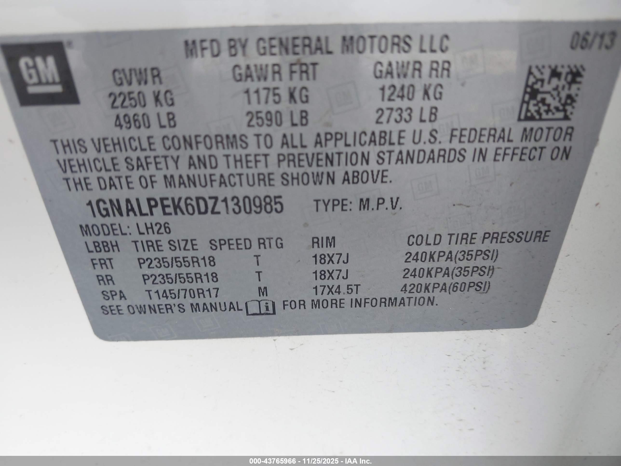 CHEVROLET EQUINOX image 9