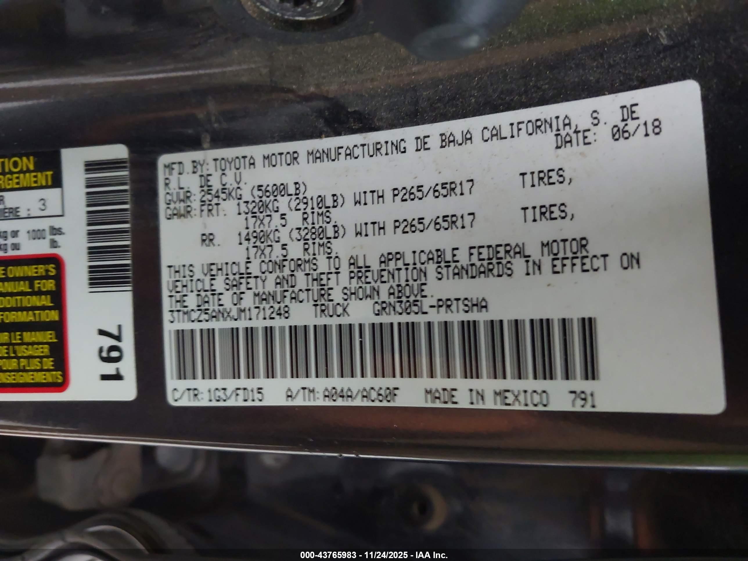 TOYOTA TACOMA image 9