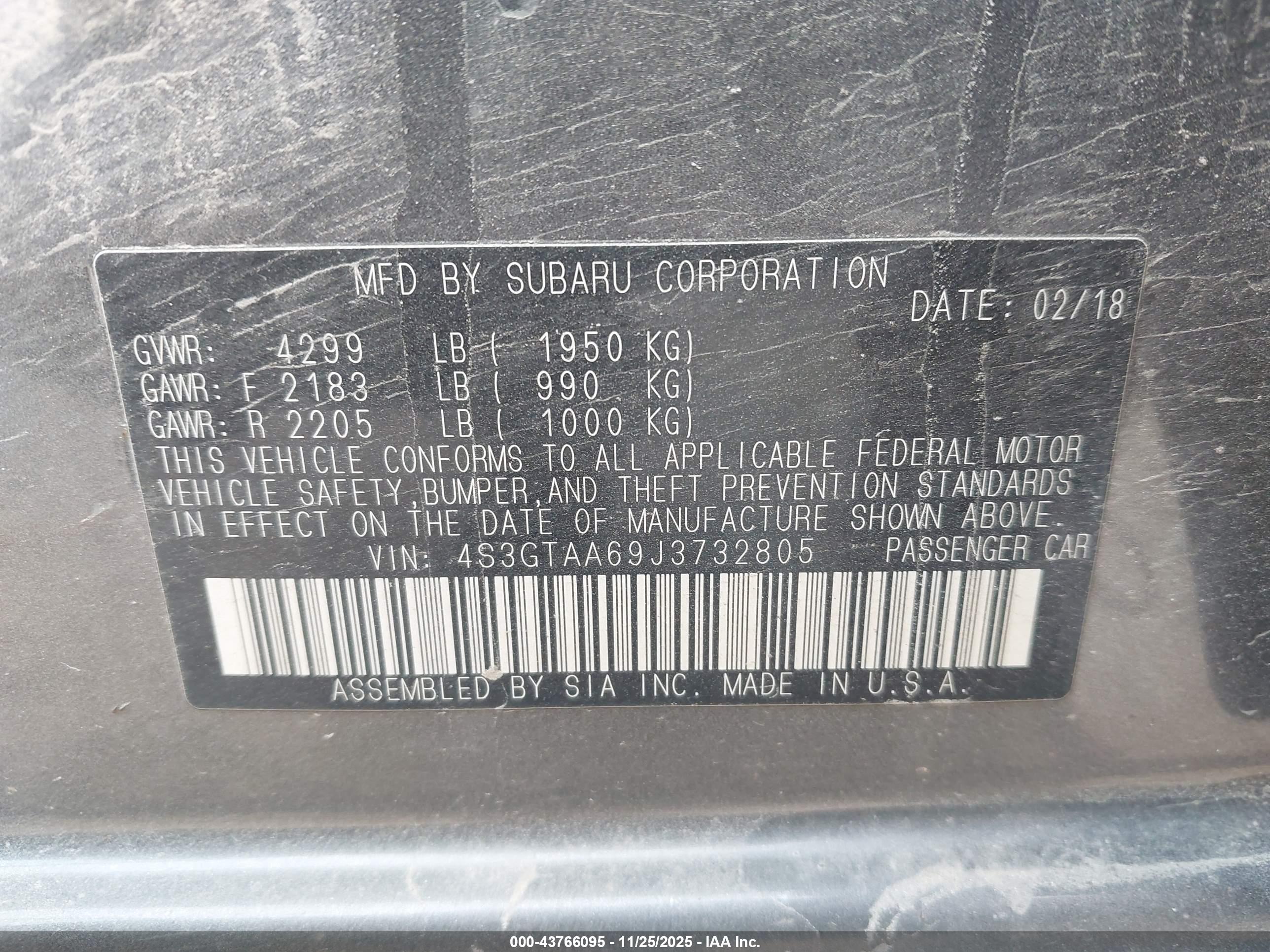 SUBARU IMPREZA image 9