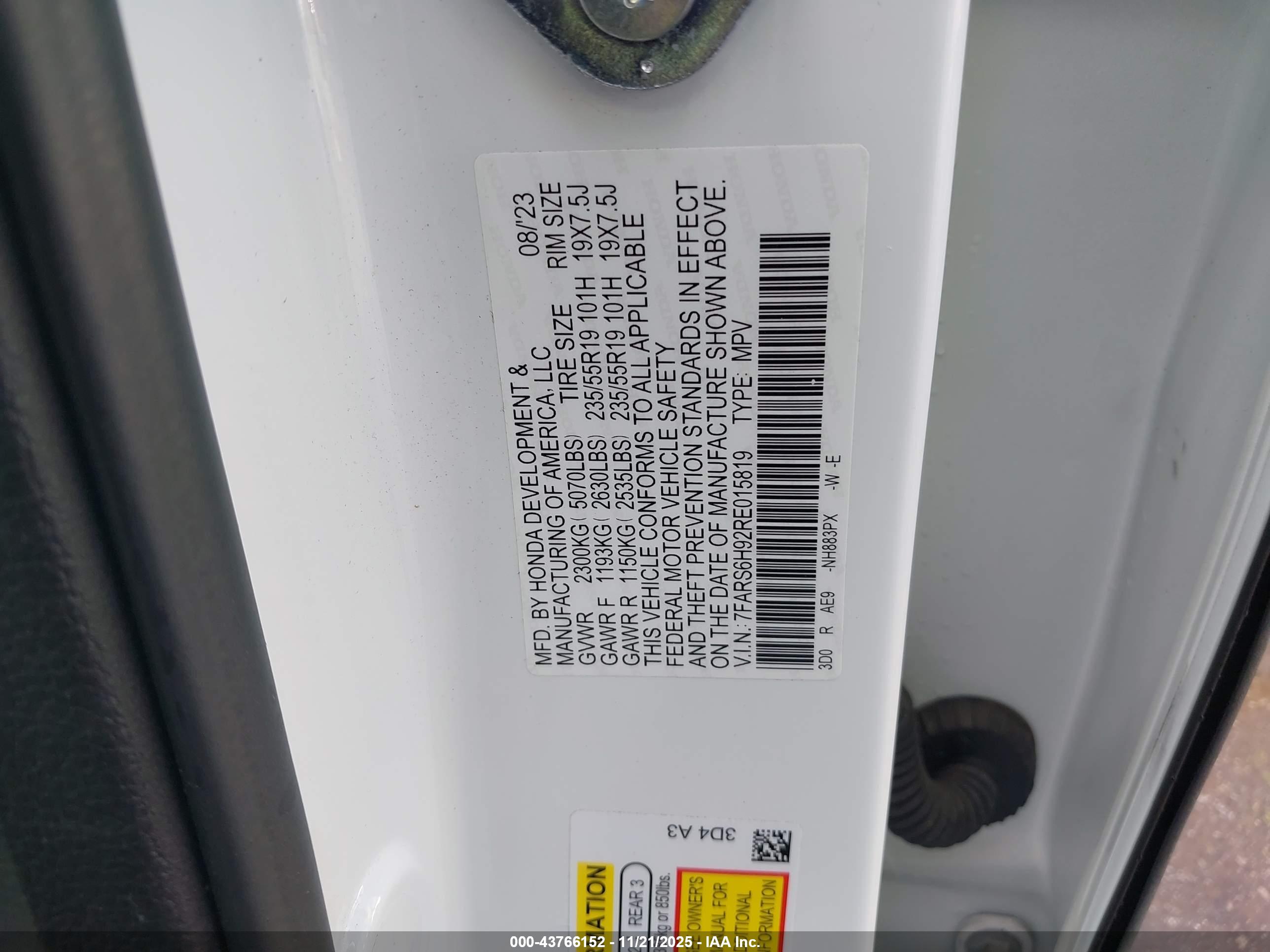 HONDA CR-V image 9