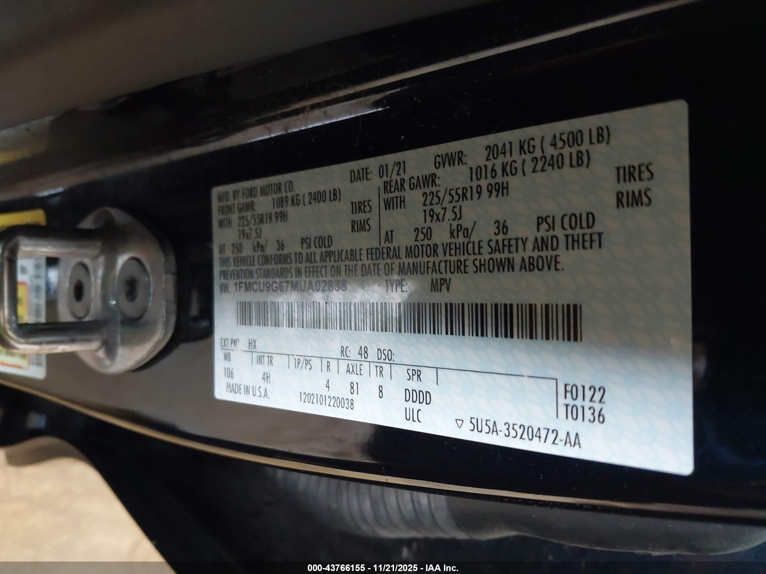 FORD ESCAPE image 9