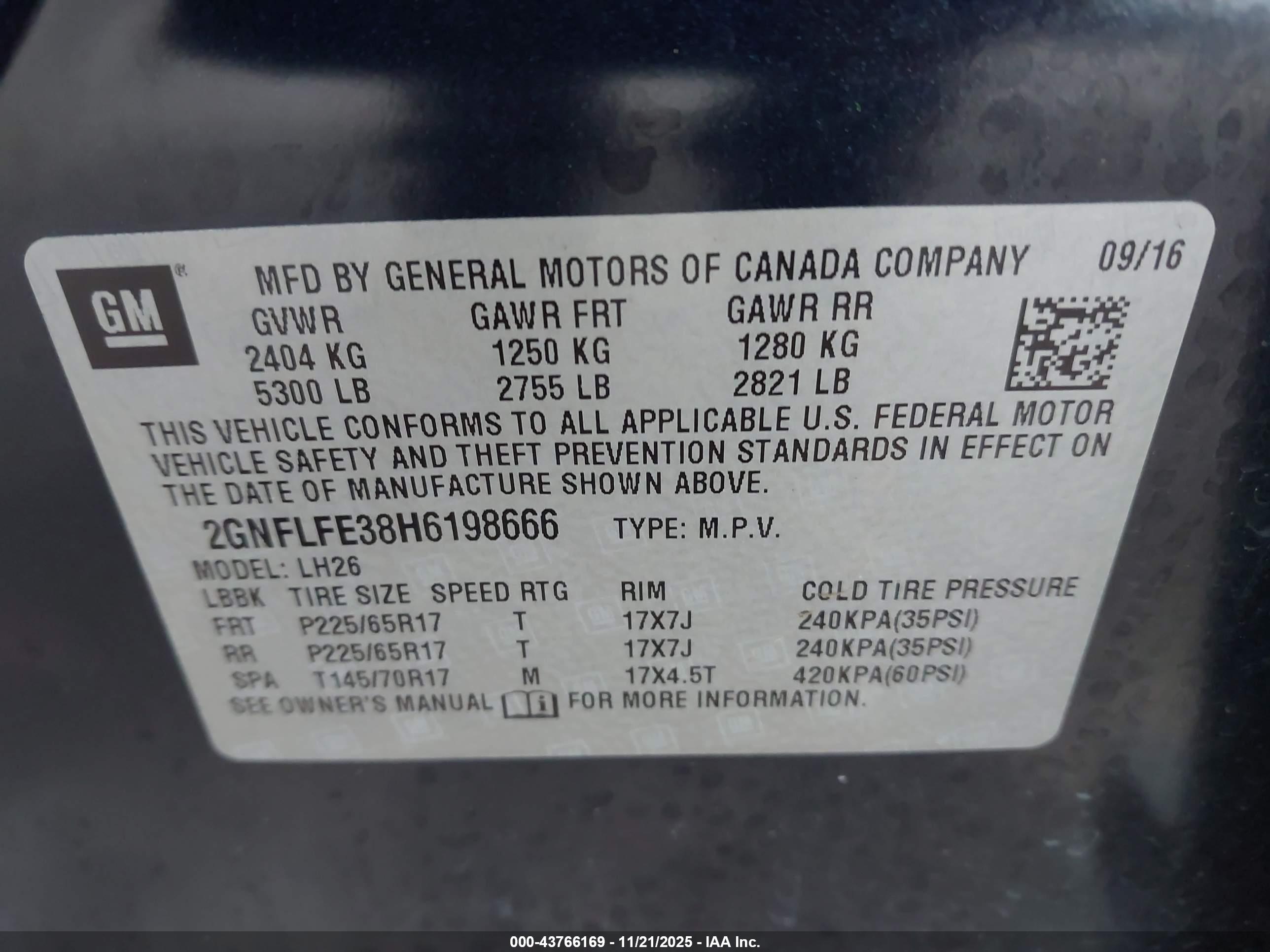 CHEVROLET EQUINOX image 9