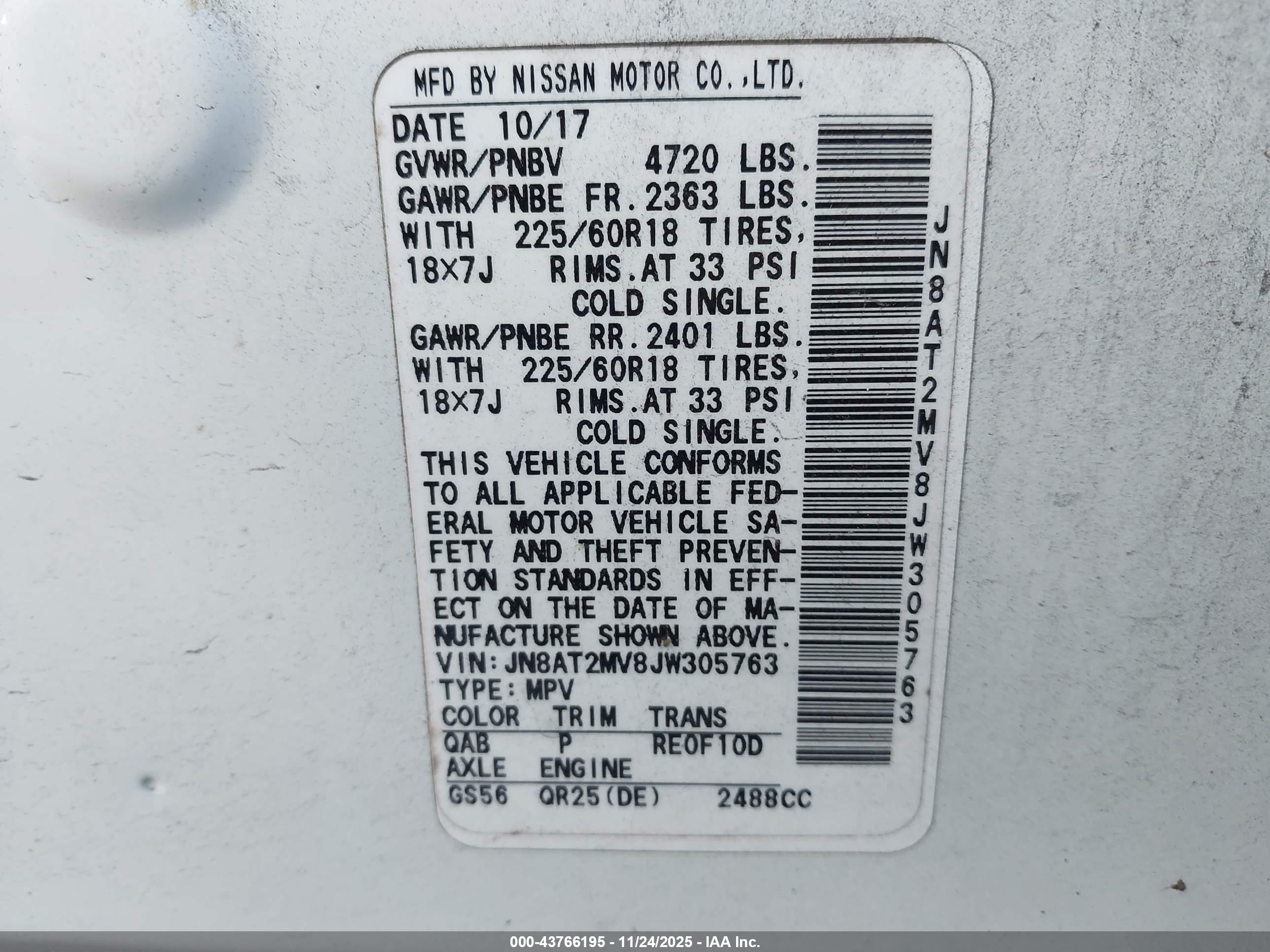 NISSAN ROGUE image 9
