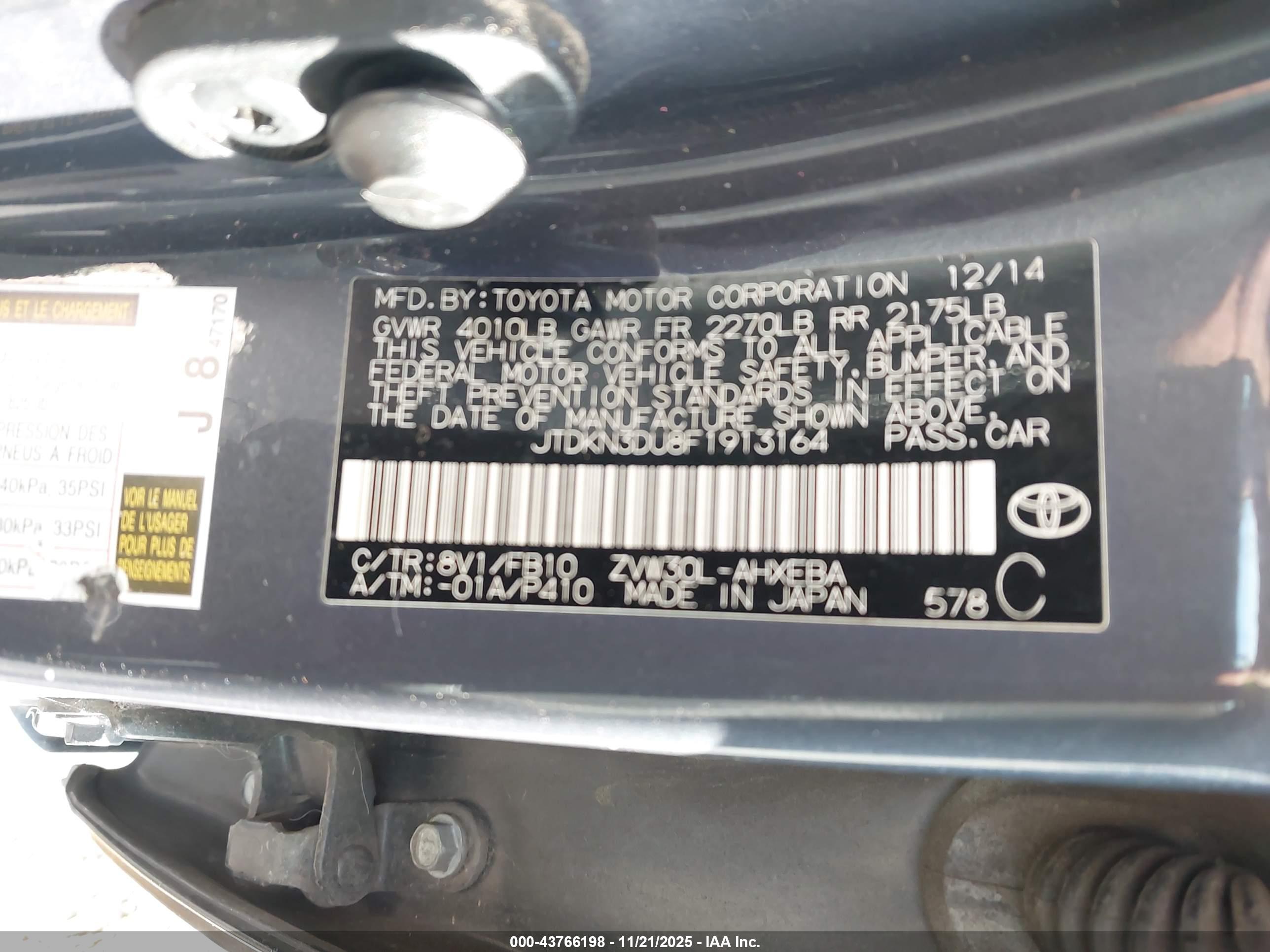TOYOTA PRIUS image 9