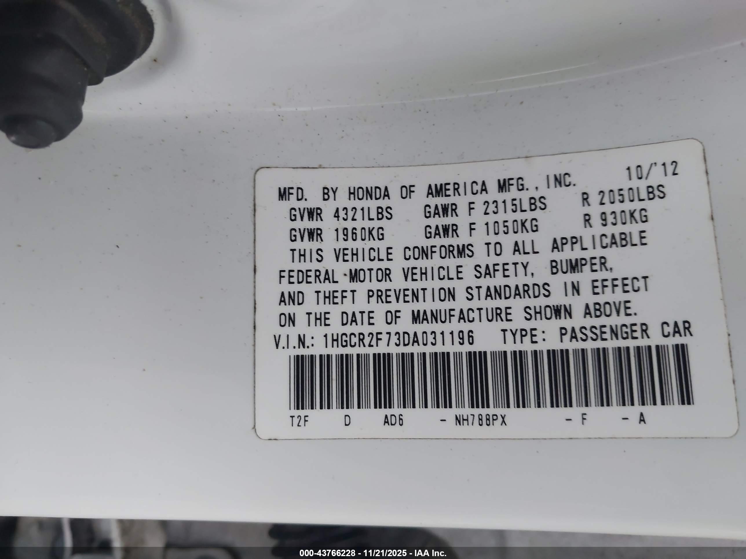 HONDA ACCORD image 9