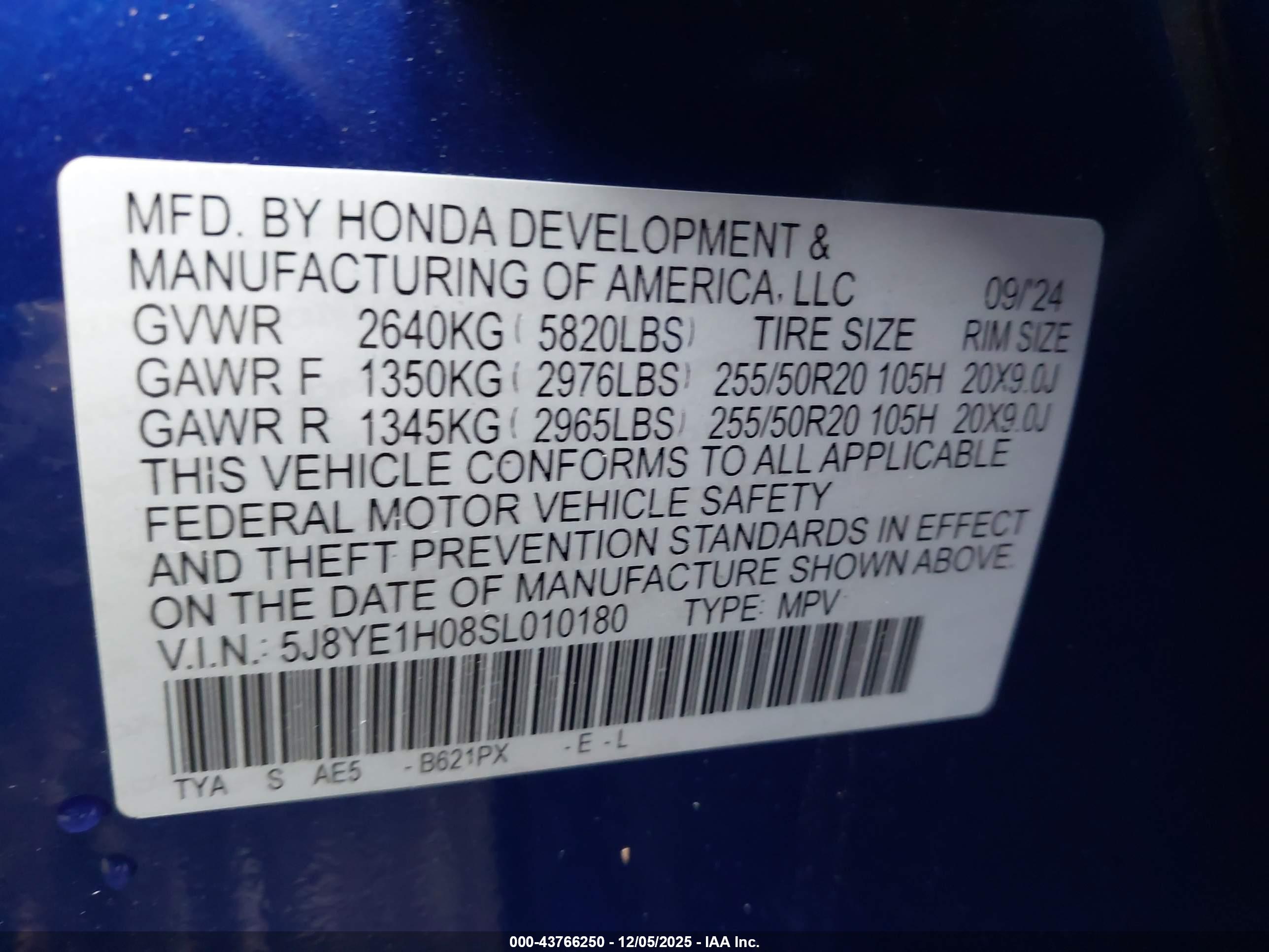 ACURA MDX image 9