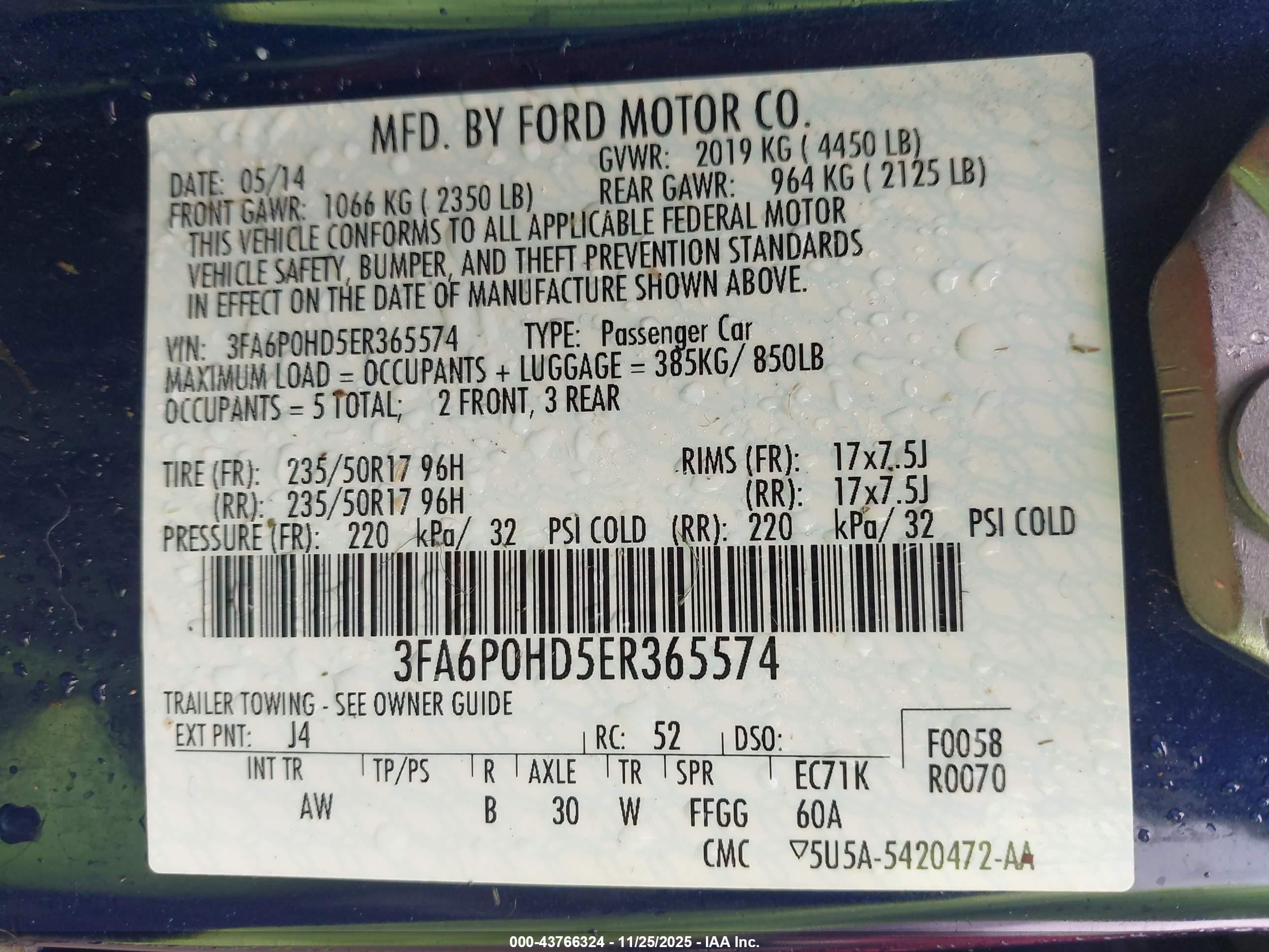 FORD FUSION image 9